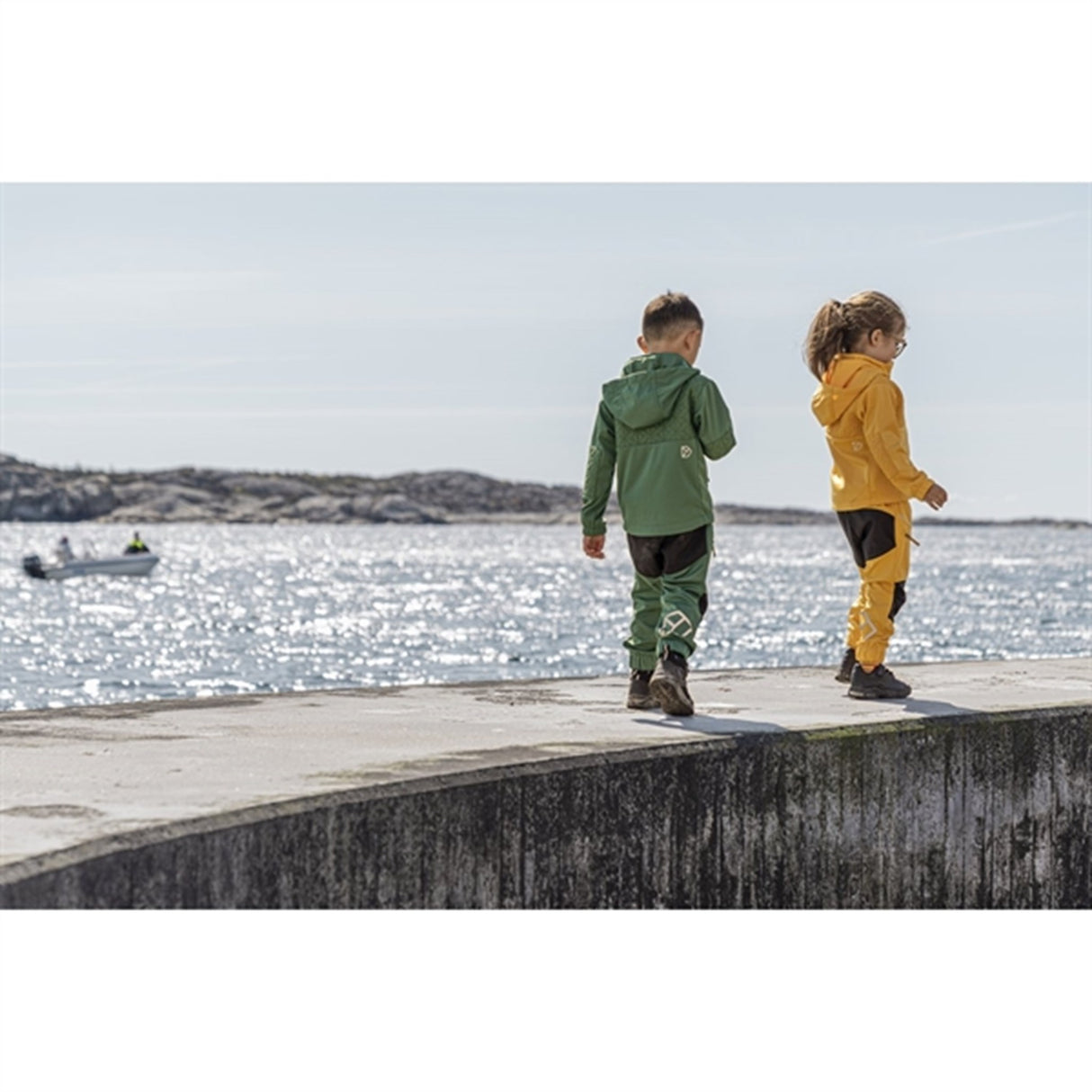 Didriksons Briska Palm Green Jacka