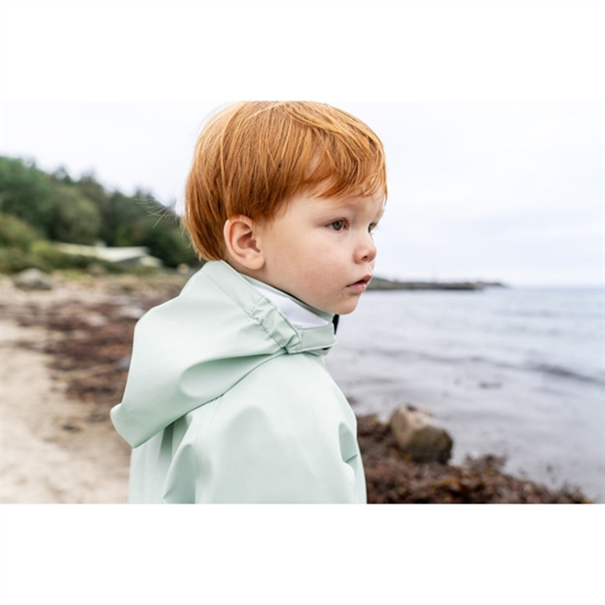 Didriksons Pale Mint Slaskeman Kids Regnkläder
