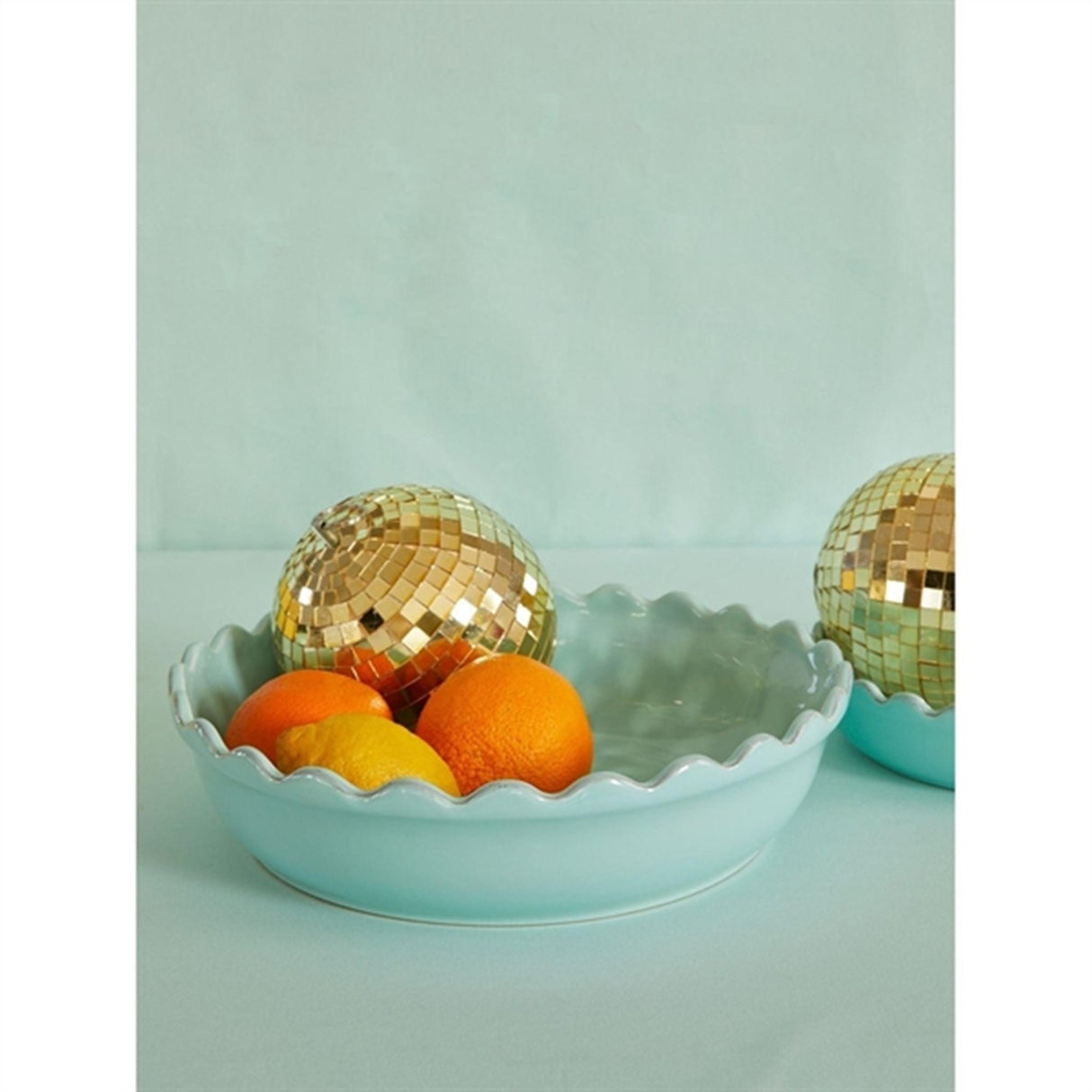 RICE Gold Mellem Diskokugle