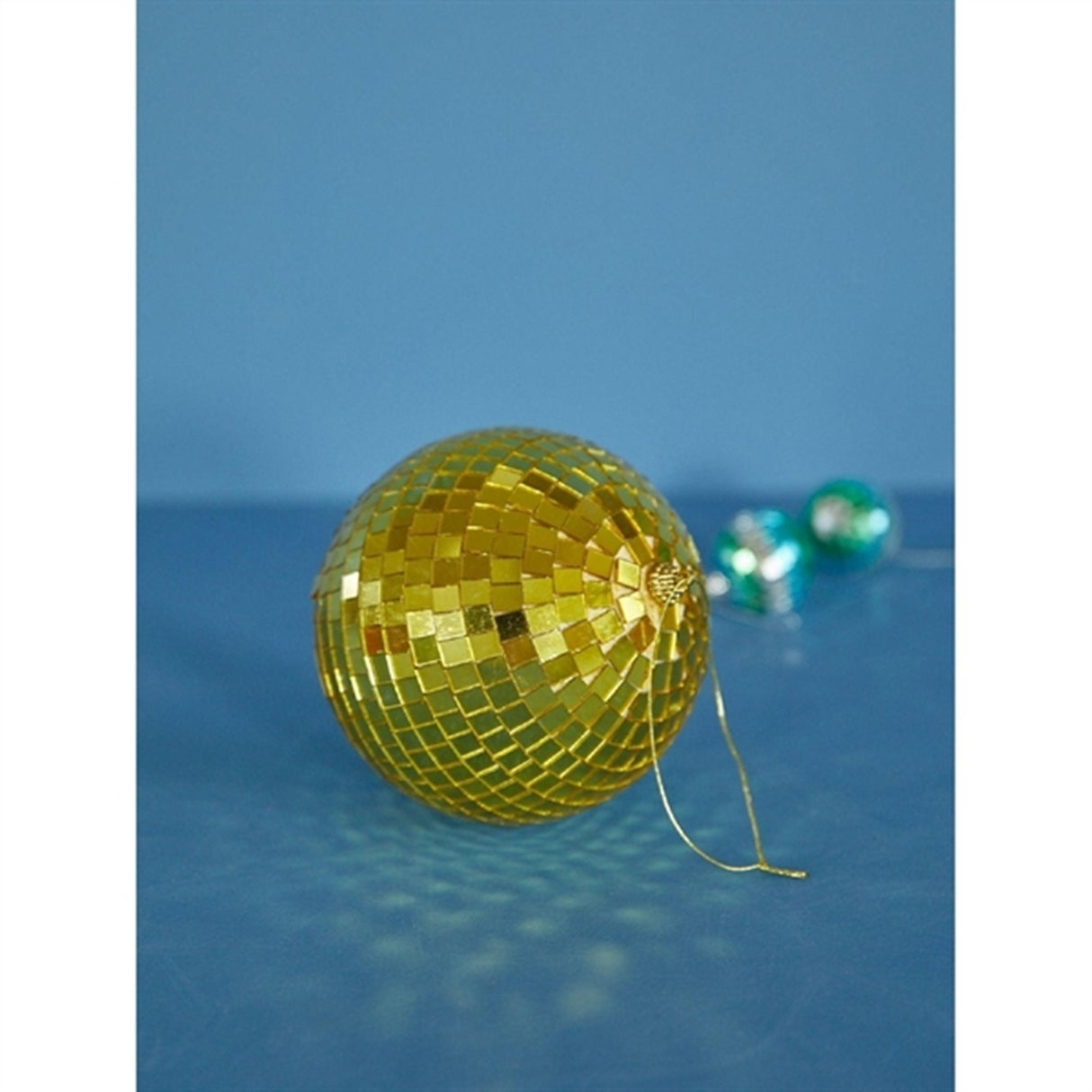 RICE Gold Mellem Diskokugle