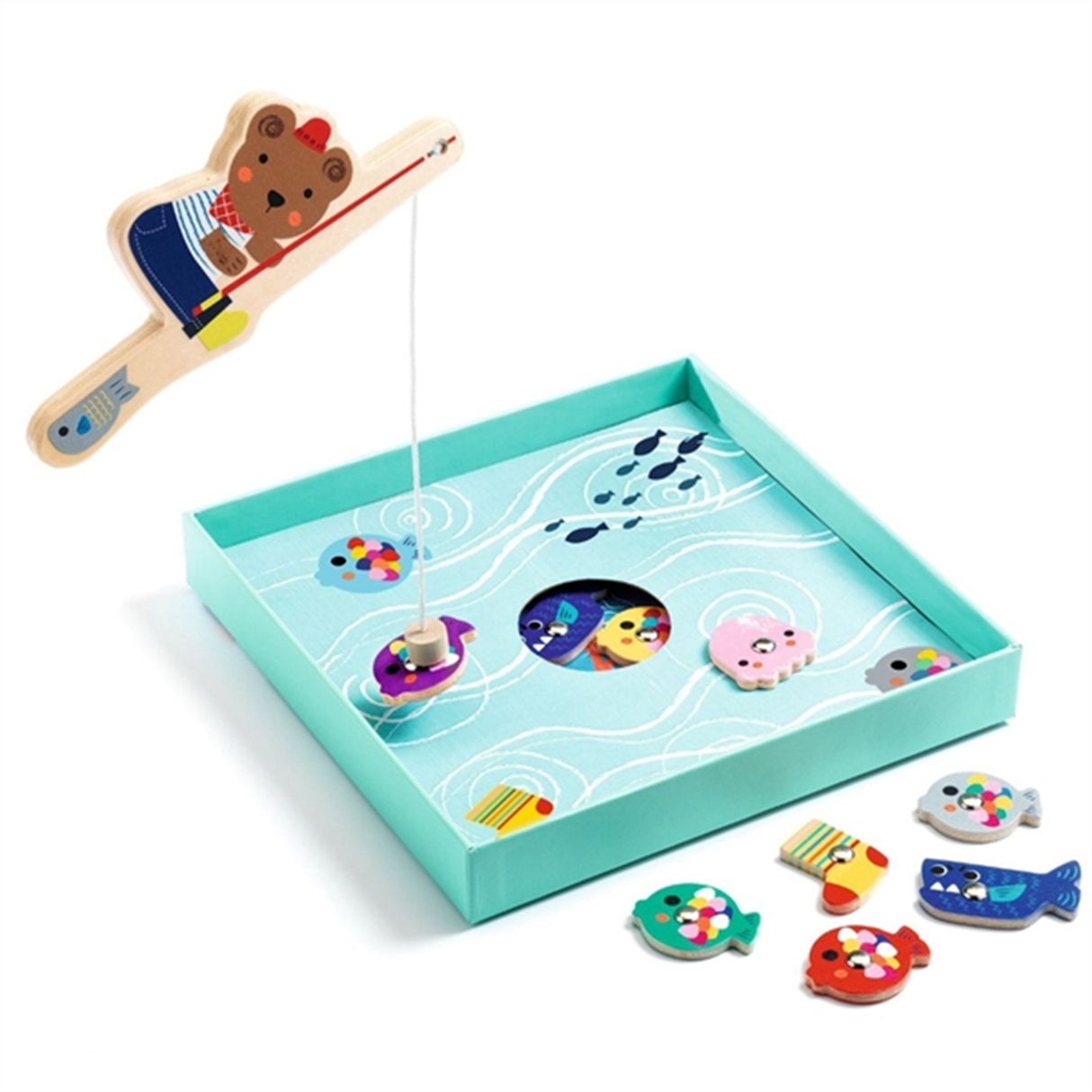 Djeco Fiskespel Fuzzyfish