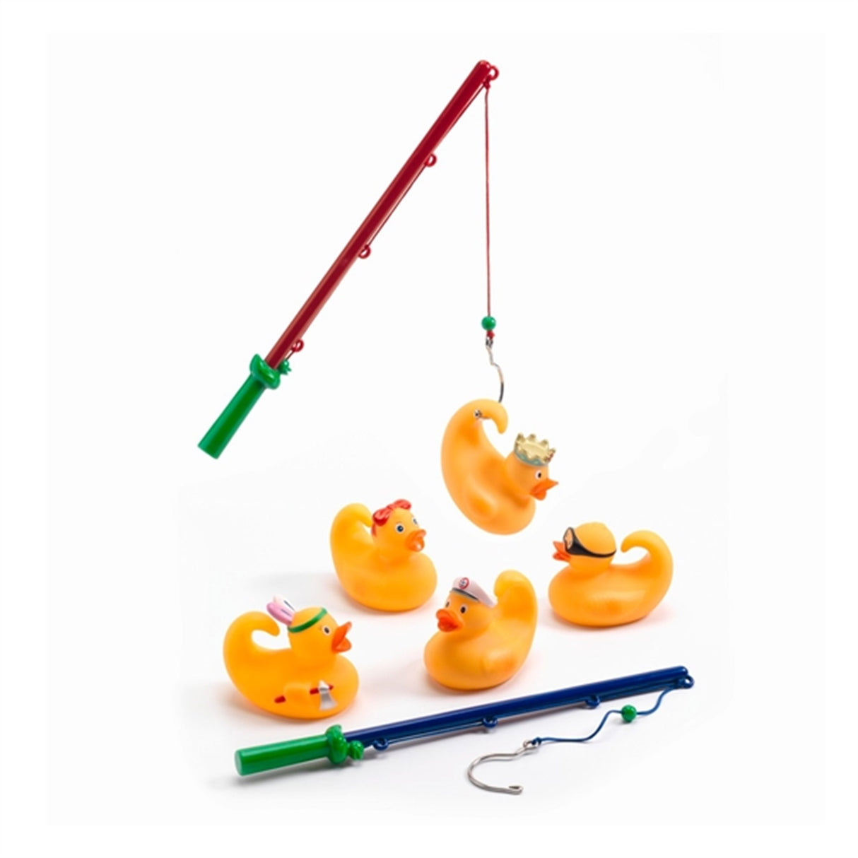 Djeco Fiskespil Badeænder Gul