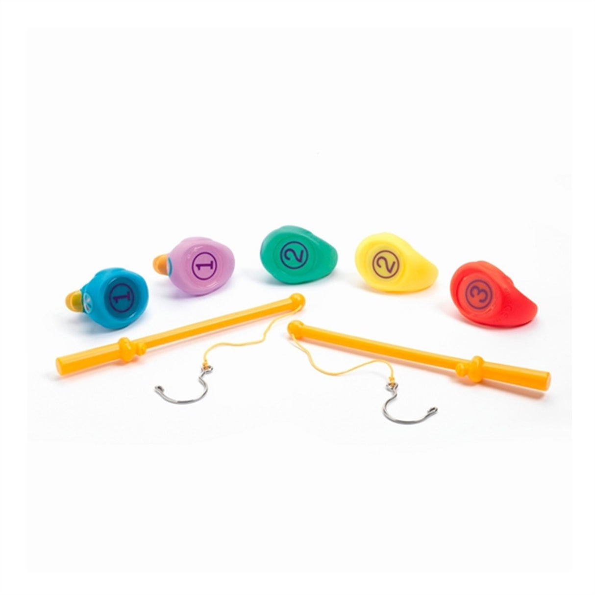 Djeco Fiskespil Badeænder Regnbue