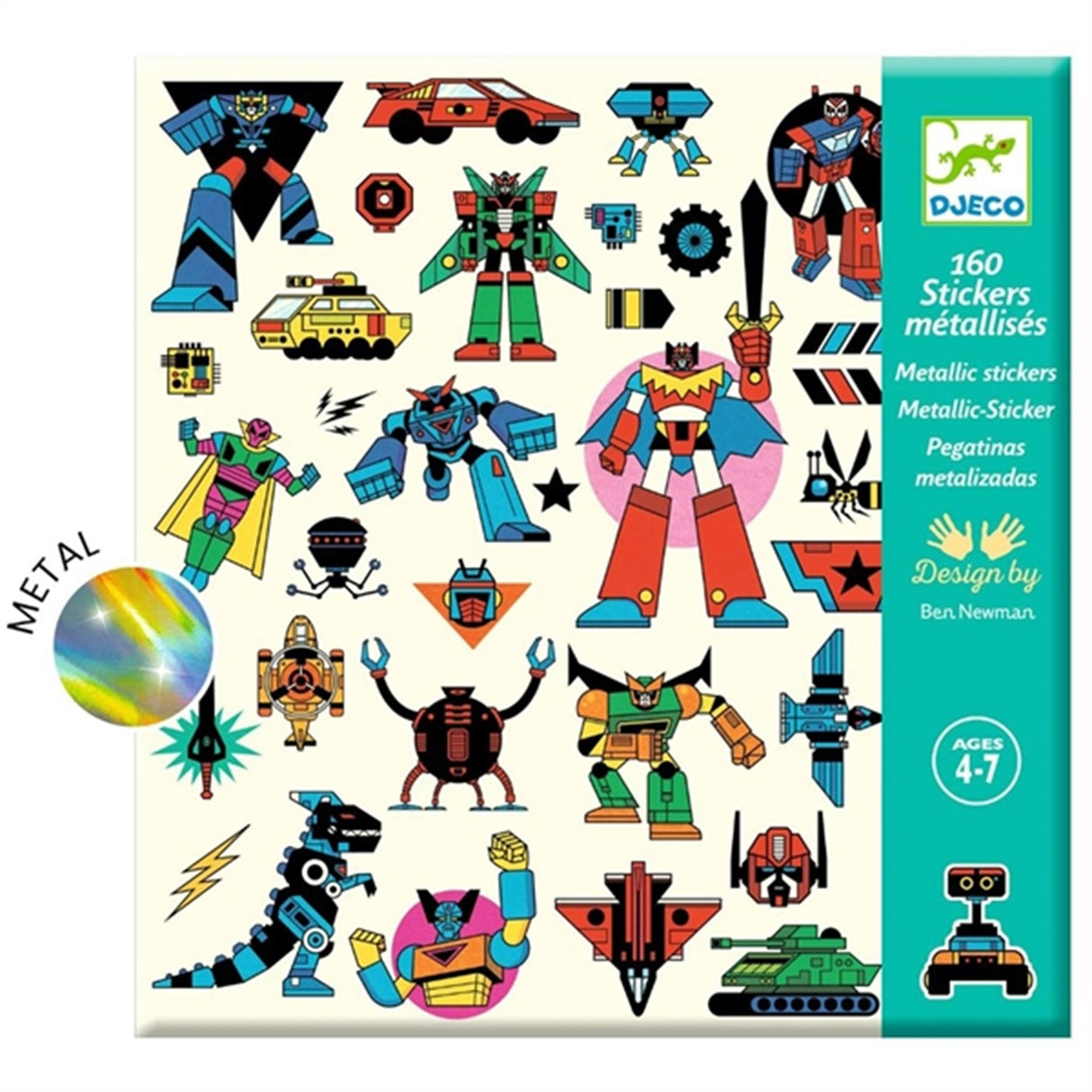 Djeco Klistermärken Trolldom och Magi