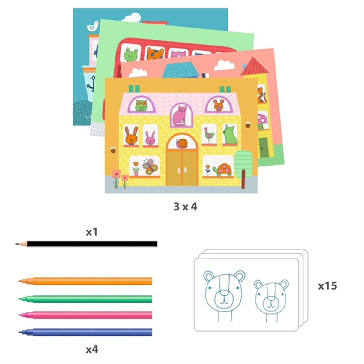 Djeco Kreativ Ritning Ritning Efter Är En Konst