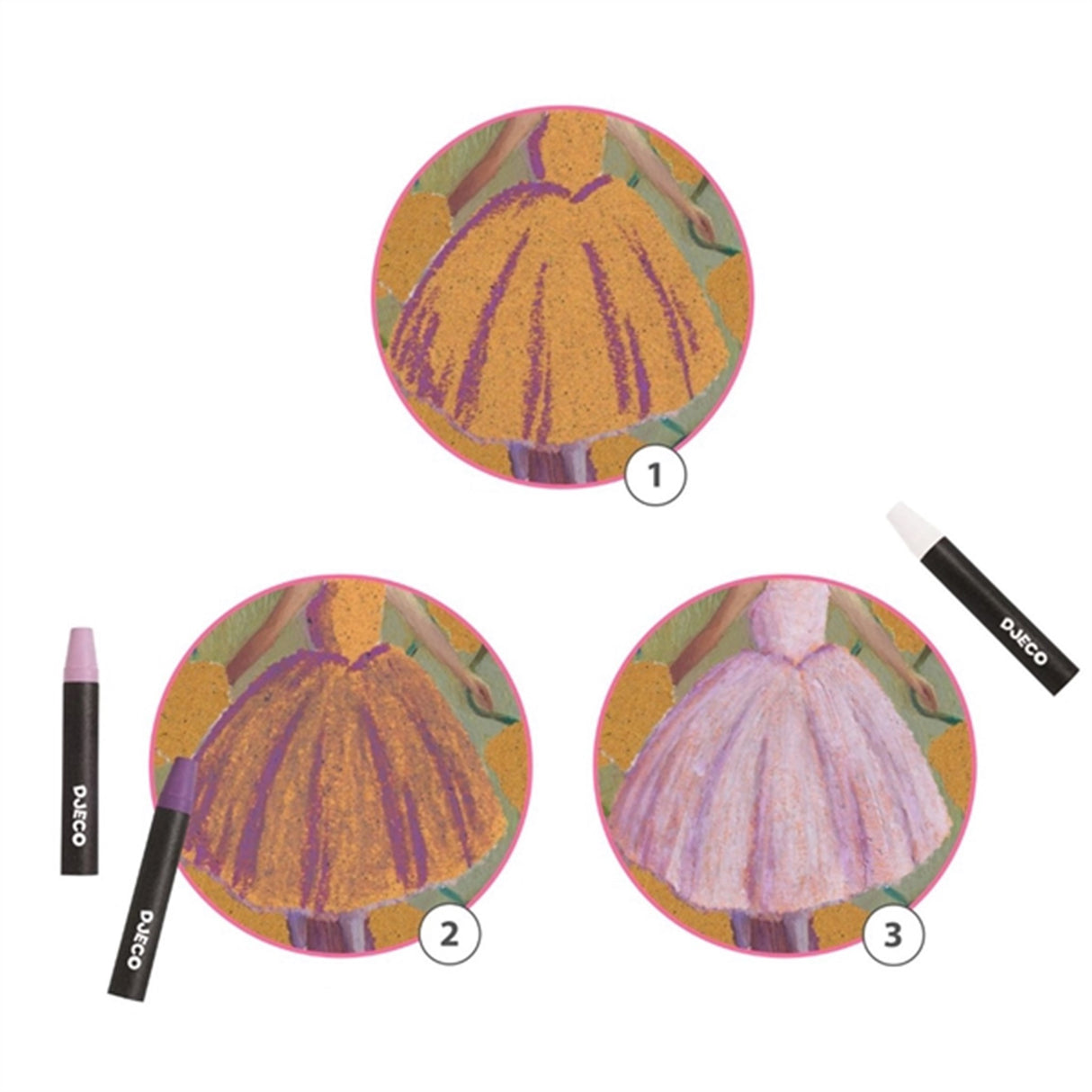 Djeco Farvelæg Ballerina