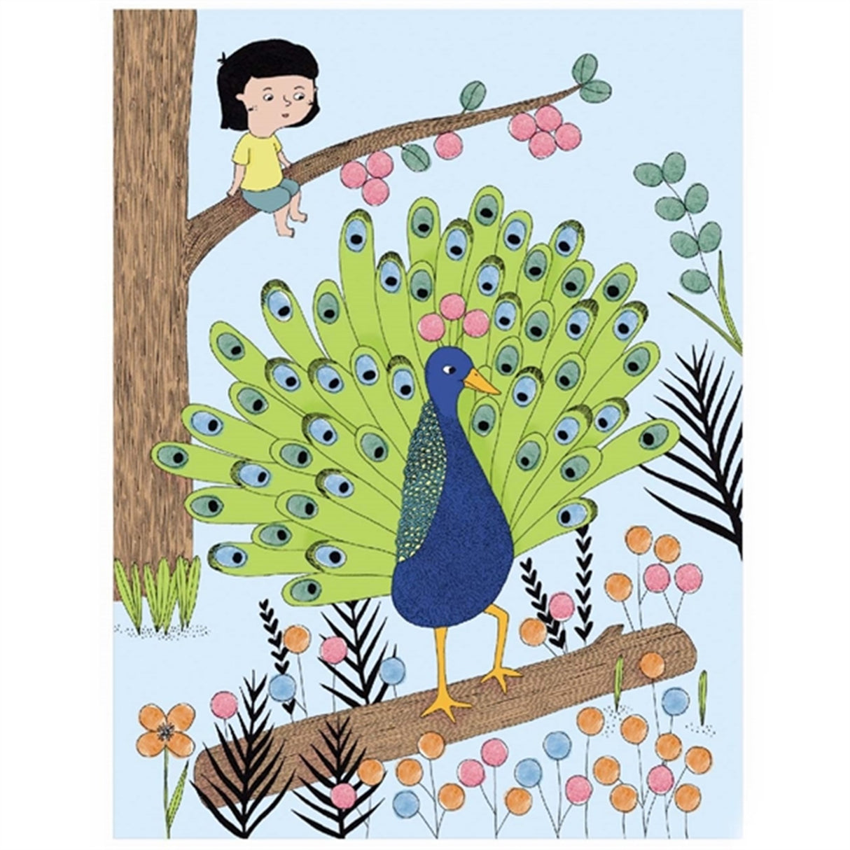 Djeco Kreativ Fingerfärg Jungle