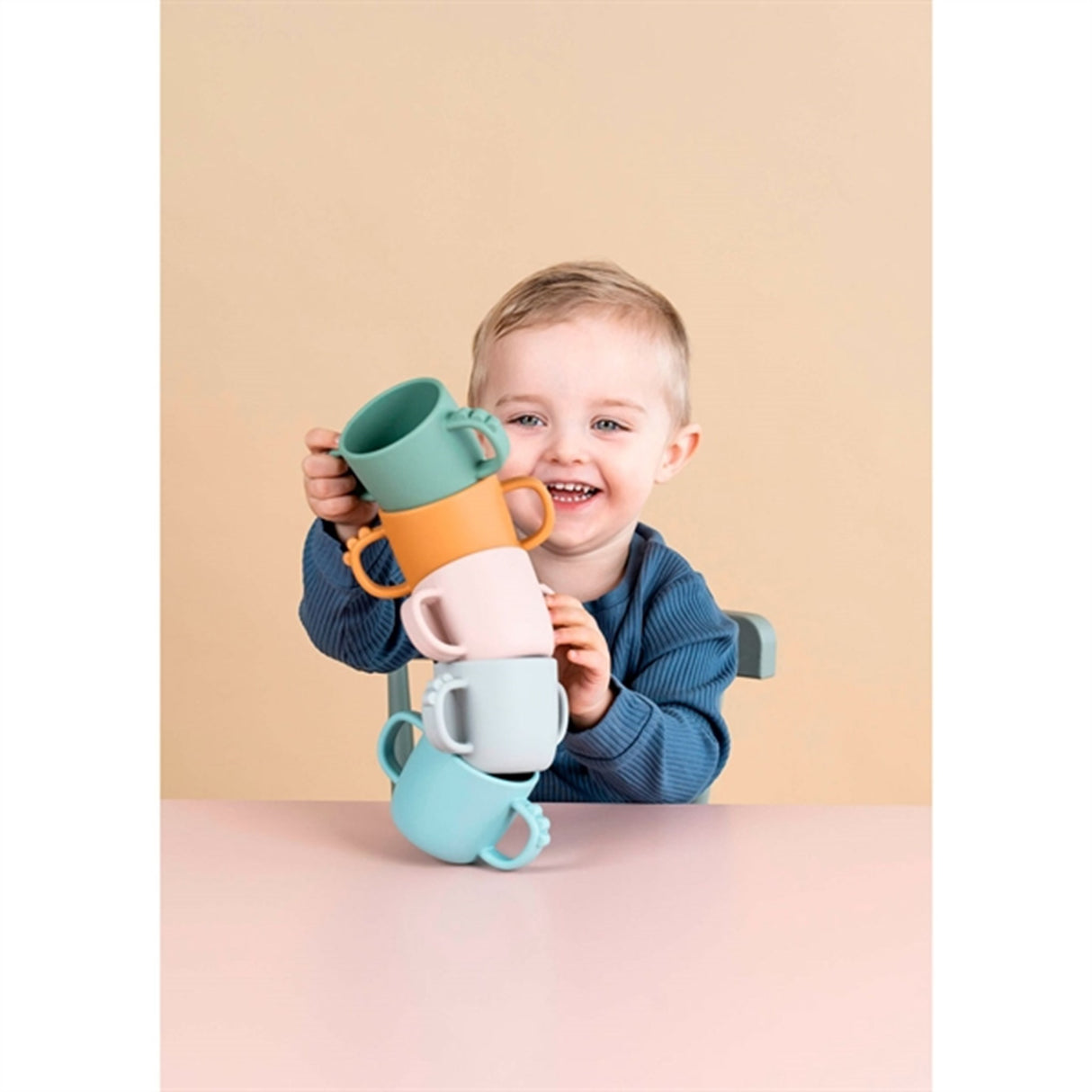 Done by Deer Peekaboo Kopp Croco Grå