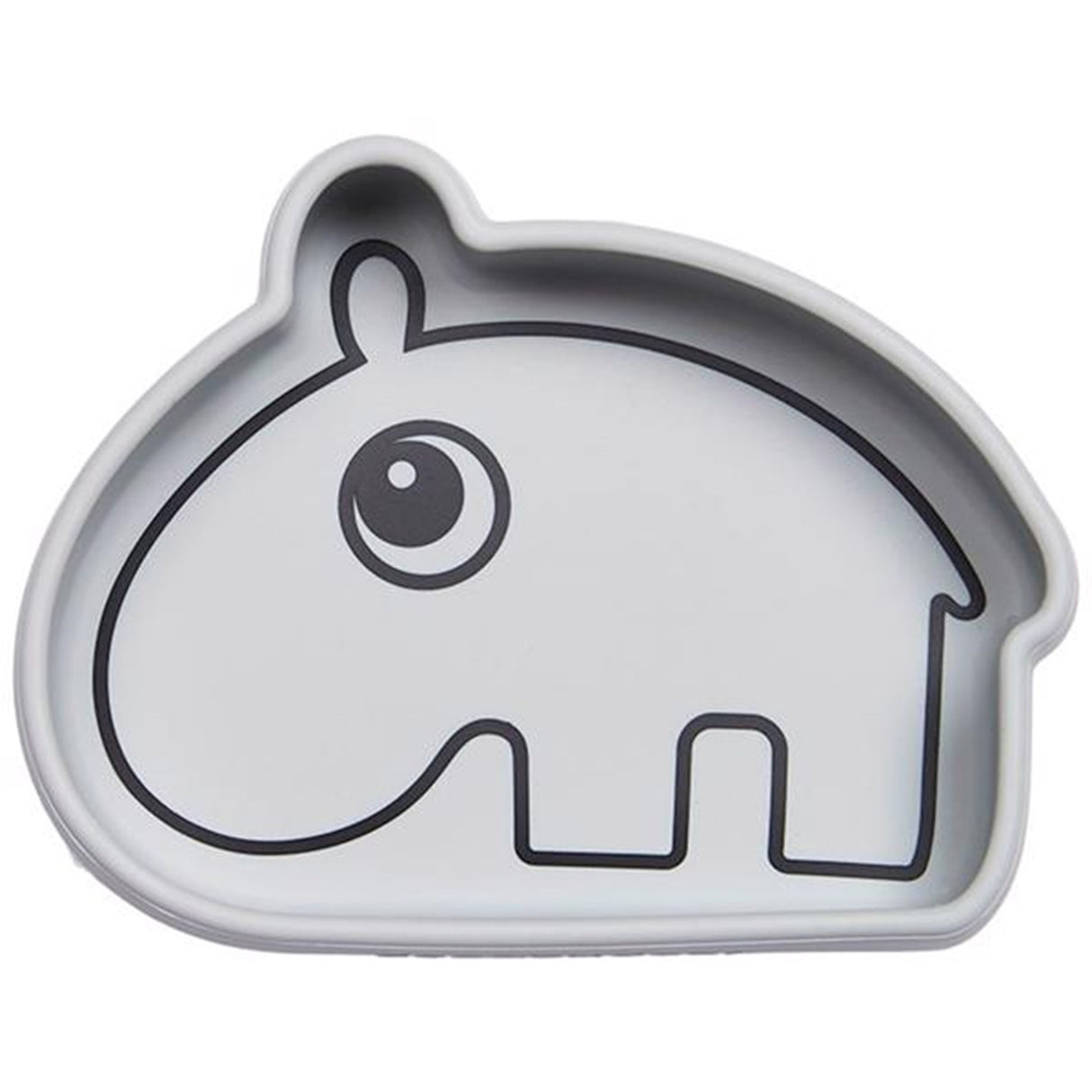 Done by Deer Silikon Stick & Stay Skål Ozzo Grey