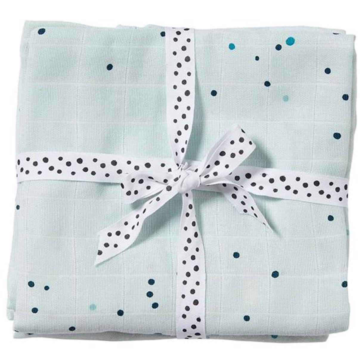Done by Deer Muslinfiltar 2-Pack Dreamy Dots Blå