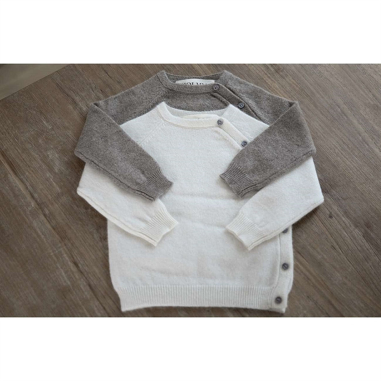 HOLMM Natural Doppio Cashmere Stickat Trøje & Bukser