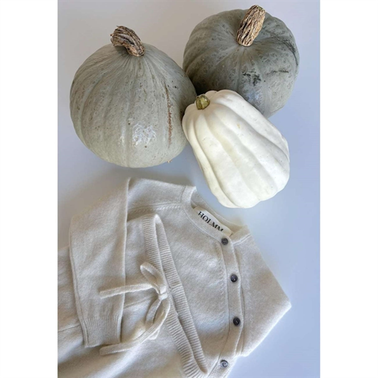 HOLMM Natural Doppio Cashmere Stickat Trøje & Bukser