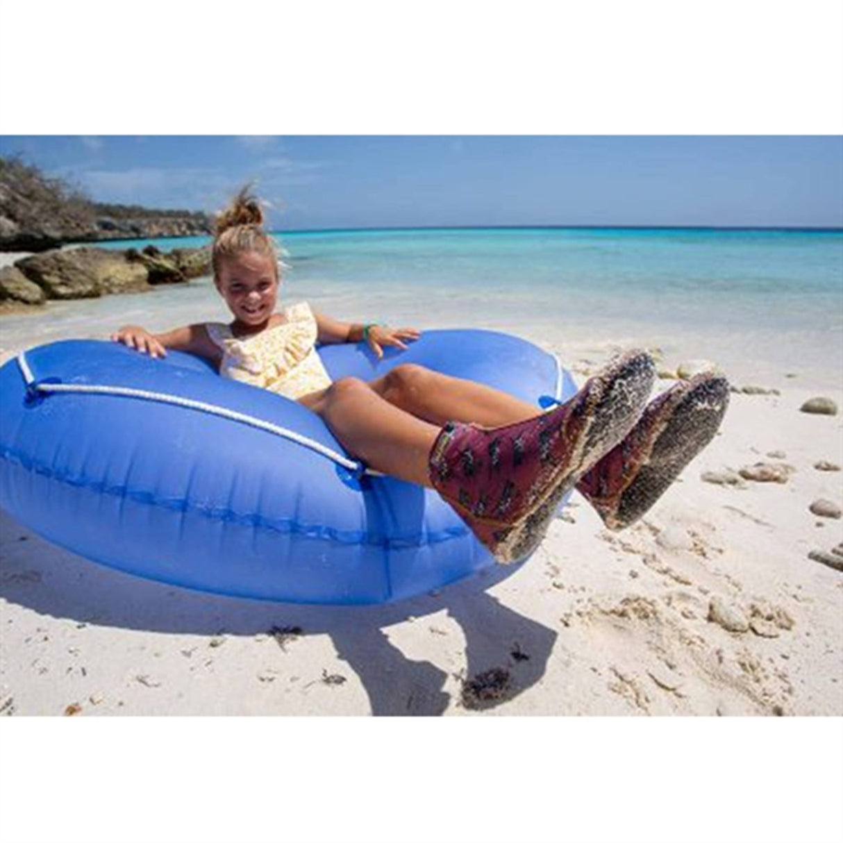 Duukies Beachstrumpor Zebra Raspberry