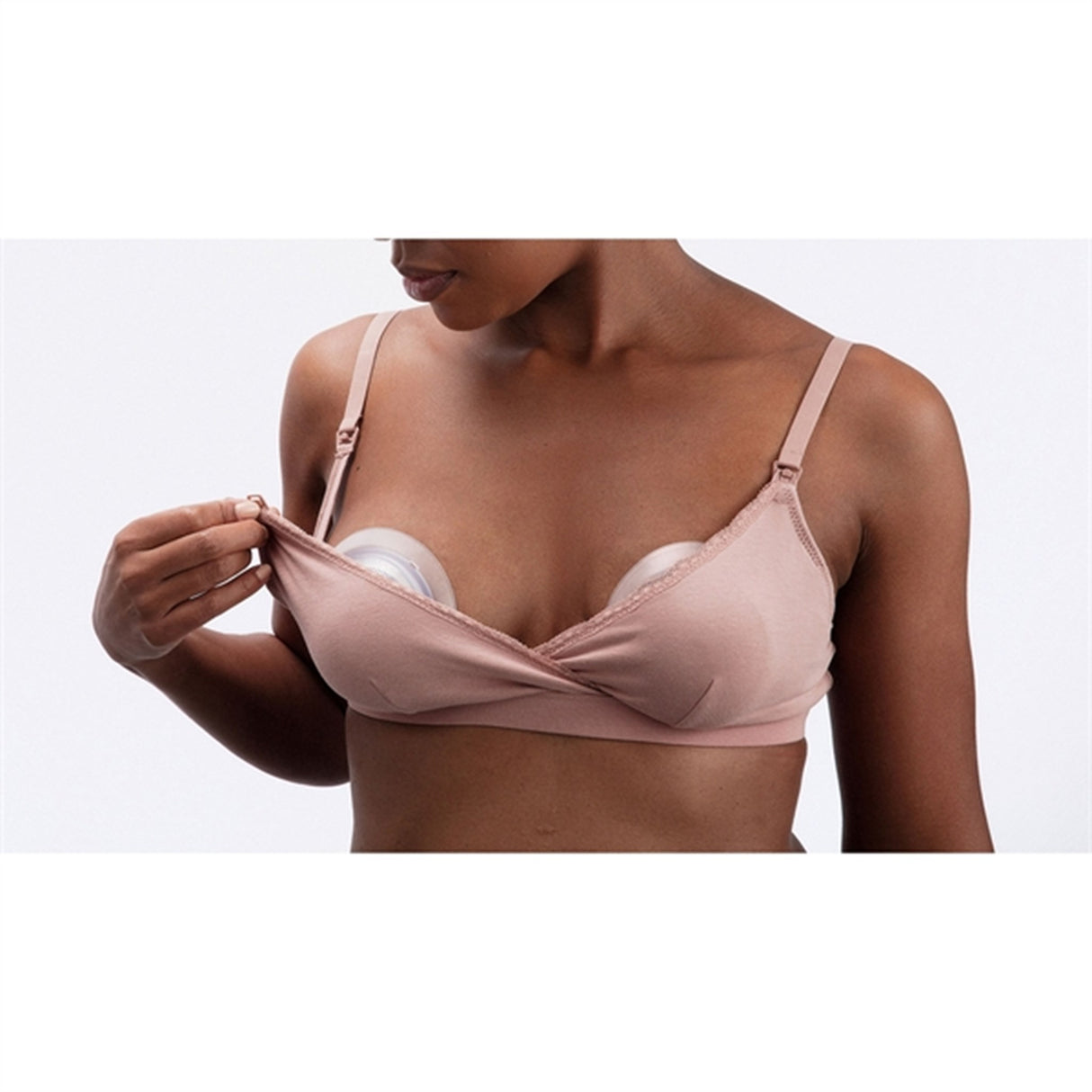 Elvie Mjölkuppsamlingsinsats White/Clear