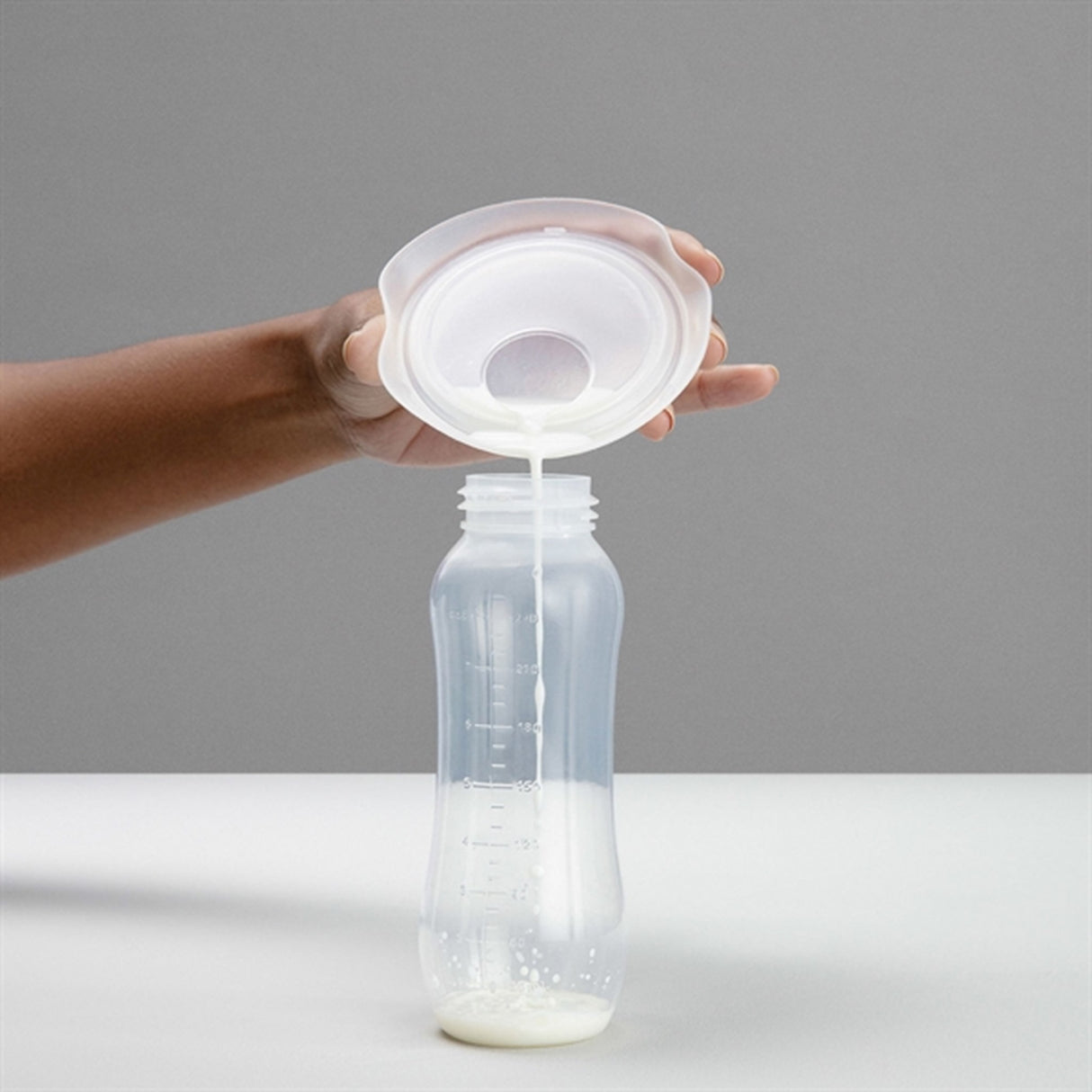 Elvie Mjölkuppsamlingsinsats White/Clear