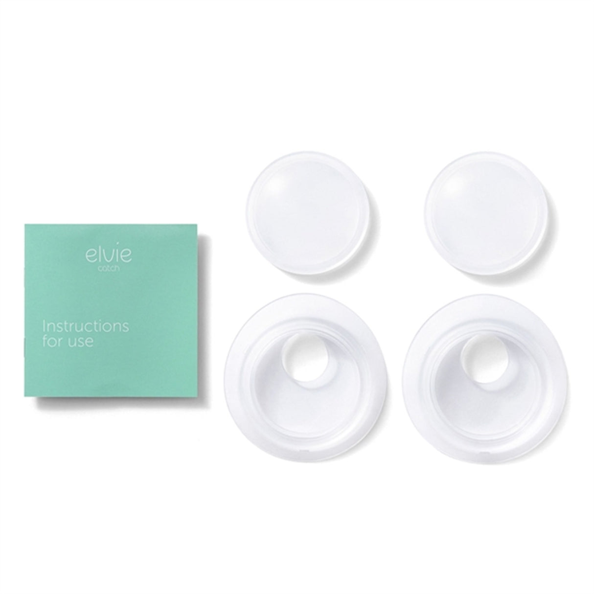 Elvie Mjölkuppsamlingsinsats White/Clear