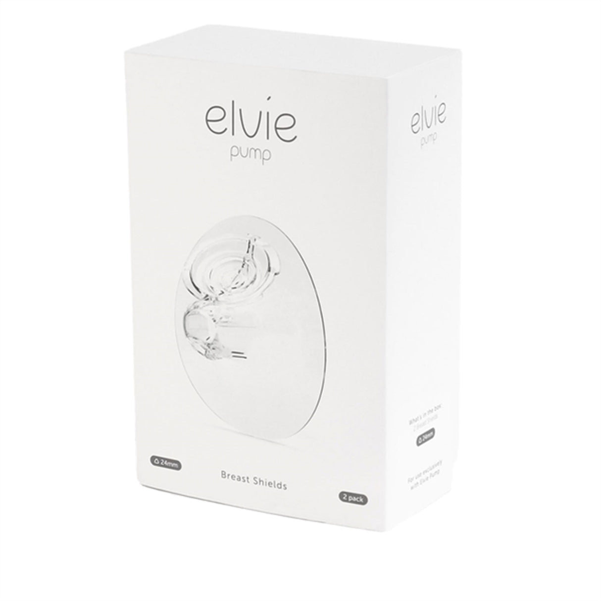 Elvie Bröstsköld 24 mm 2-Pack White