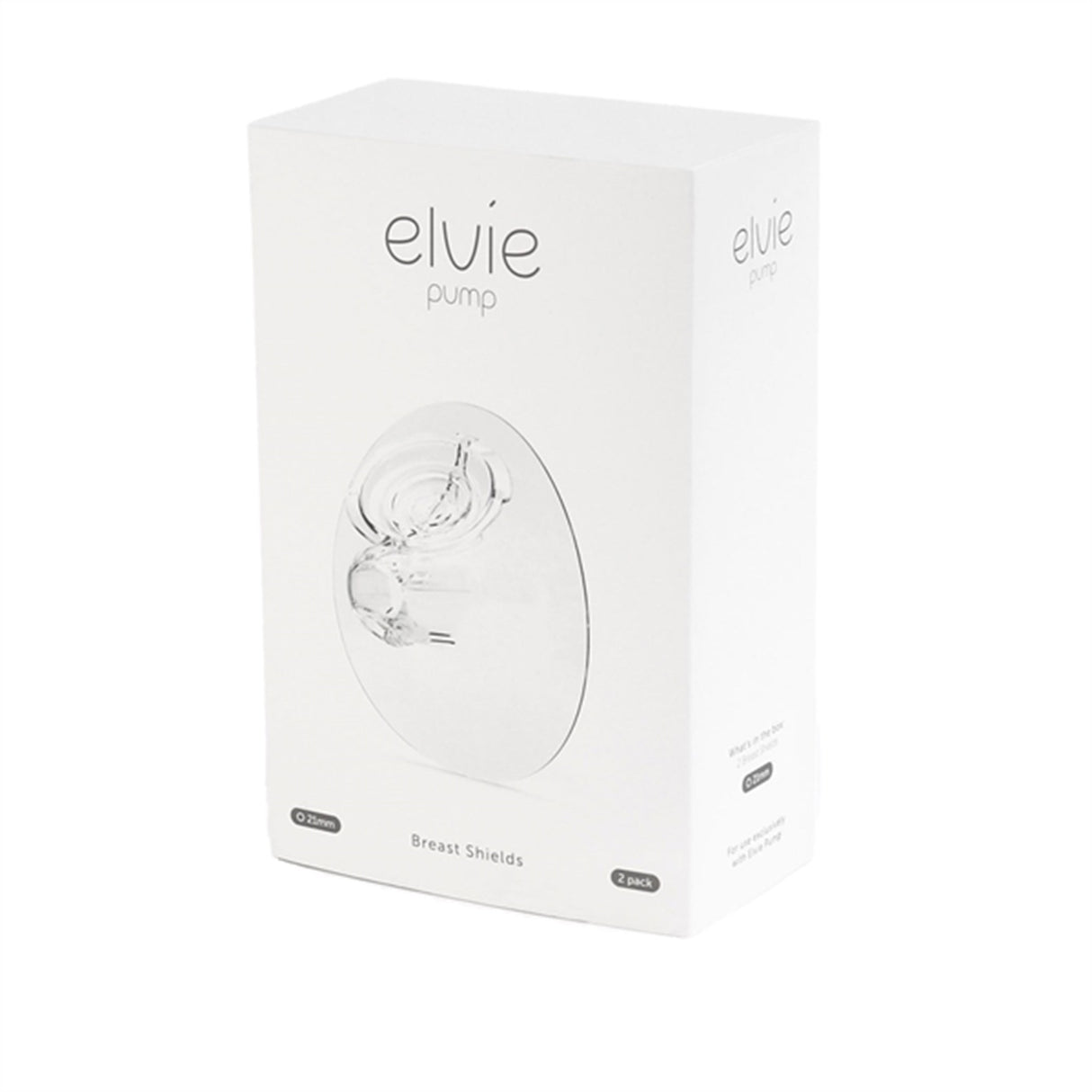 Elvie Bröstskydd 21 mm 2-Pack White