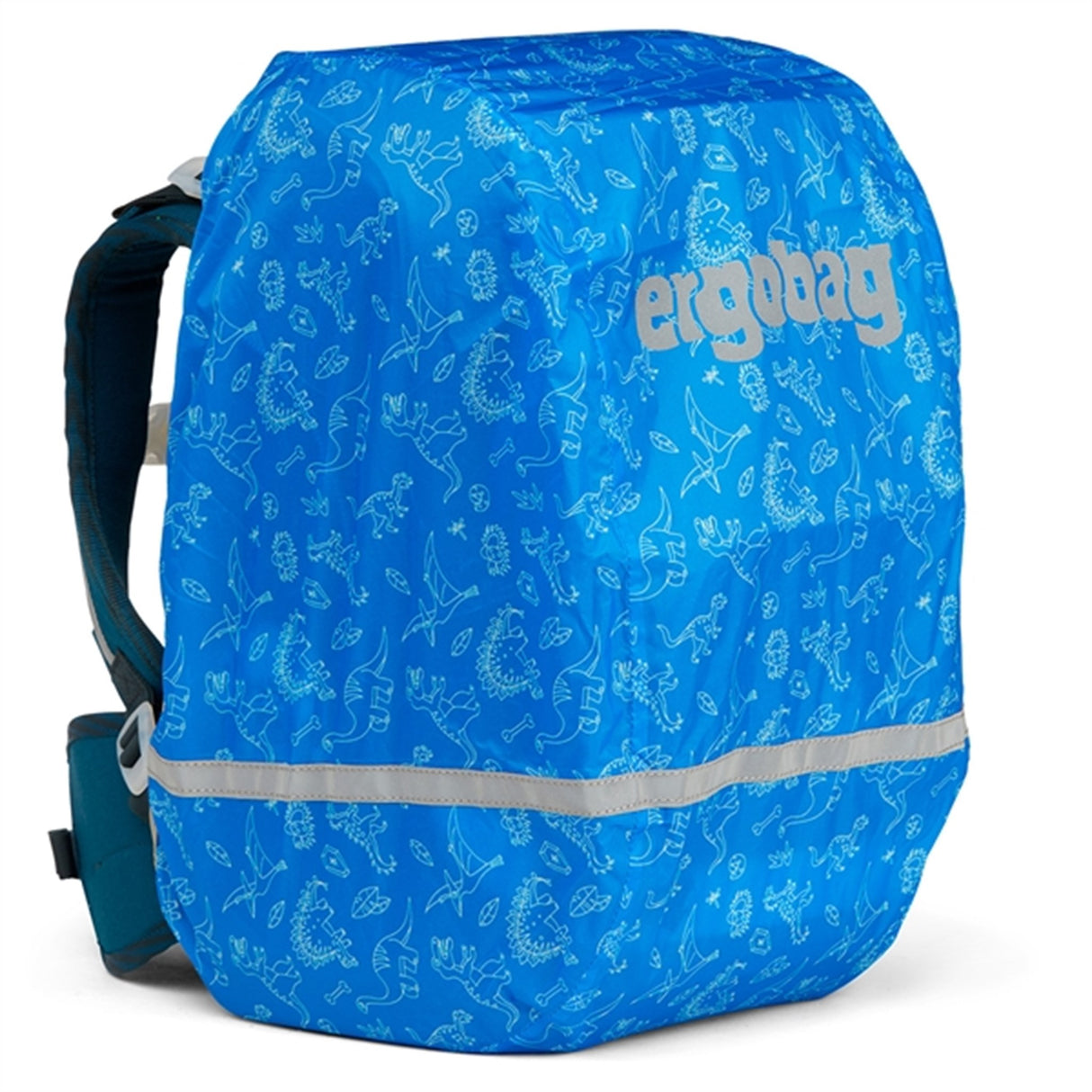 Ergobag Regnslag Dinosaurier