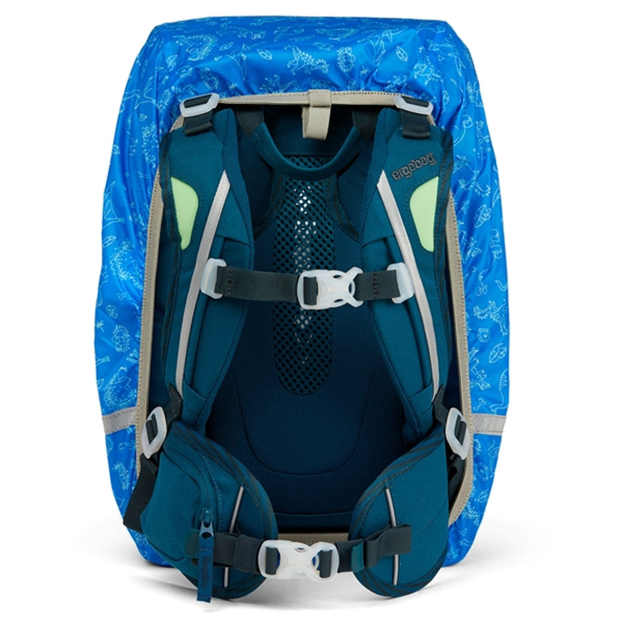 Ergobag Regnslag Dinosaurier