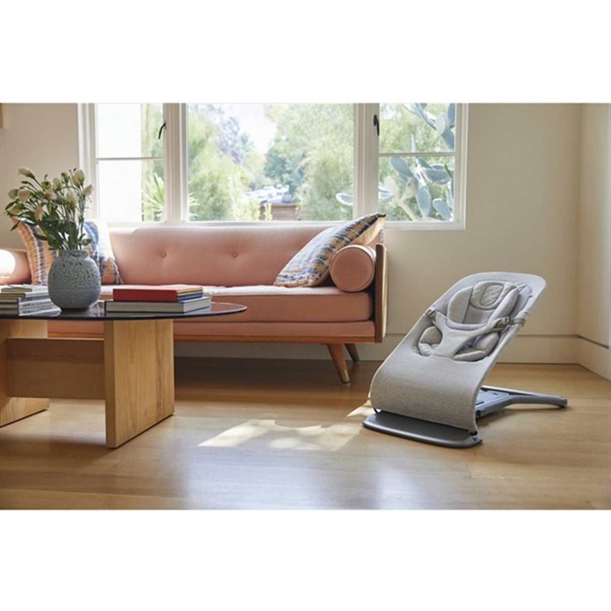 Ergobaby Evolve 3-I-1 Liggstol Light Grey