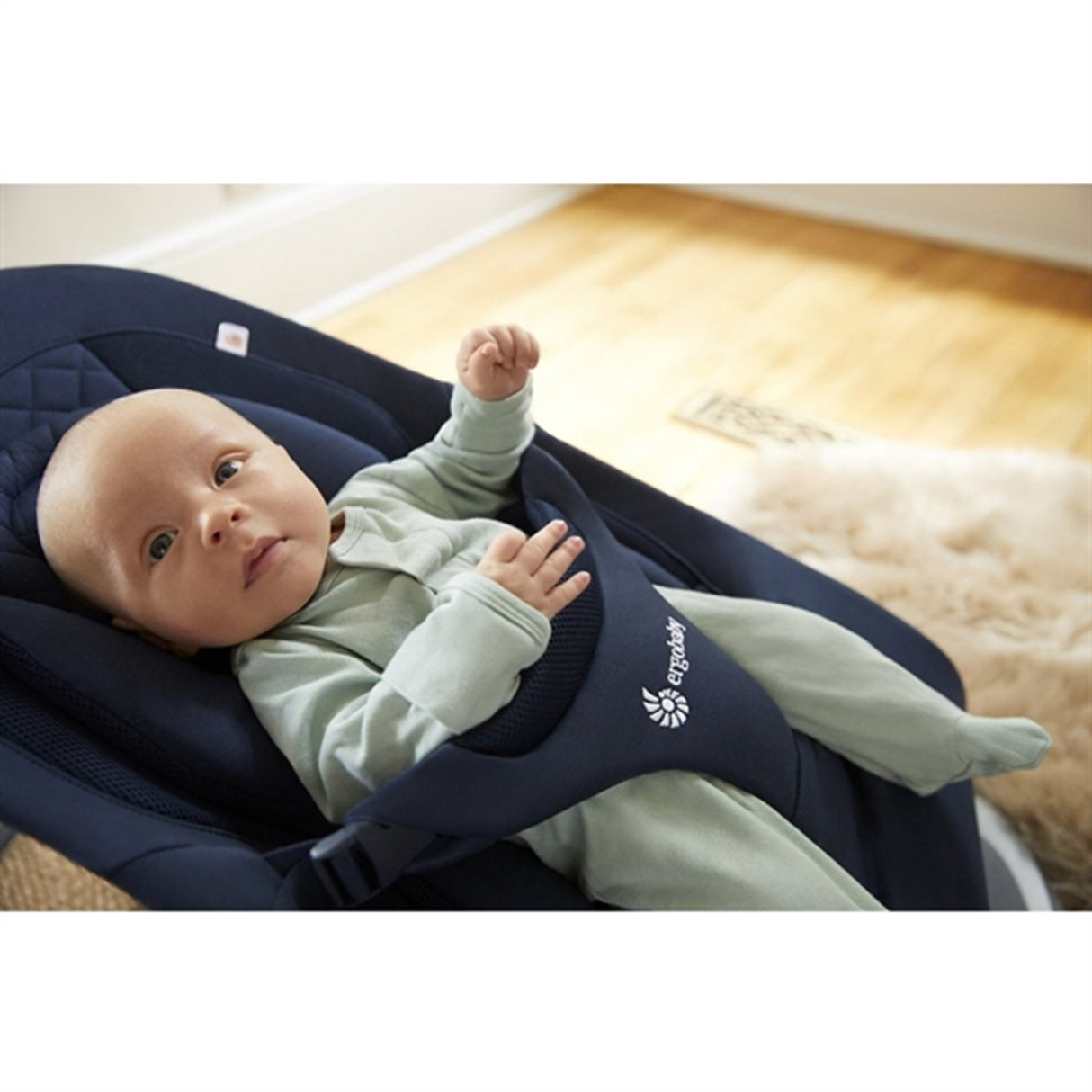 Ergobaby Evolve 3-I-1 Liggstol Midnight Blue