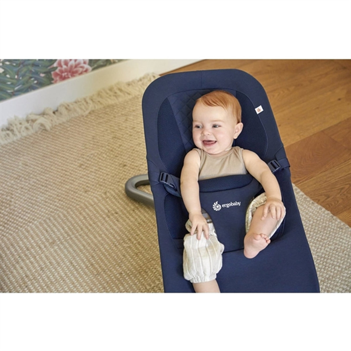Ergobaby Evolve 3-I-1 Liggstol Midnight Blue