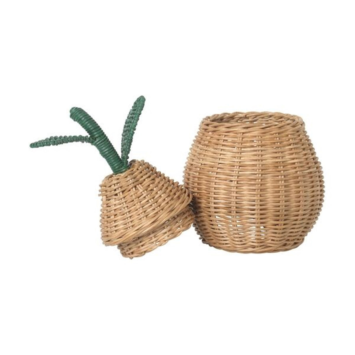Ferm Living Flätad korg Litet Päron