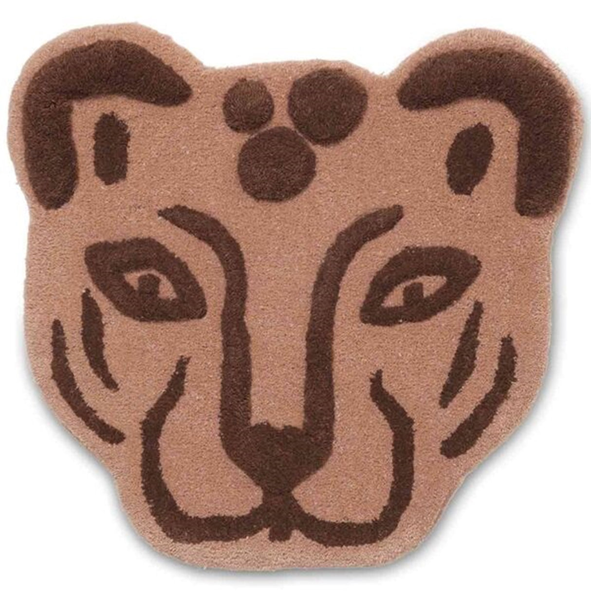Ferm Living Leopard Head Floor / Wall Rug