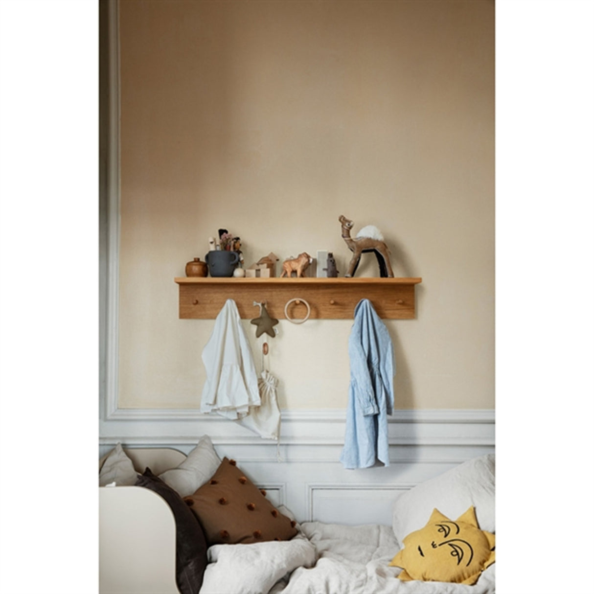 Ferm Living Sol Kudde Yellow