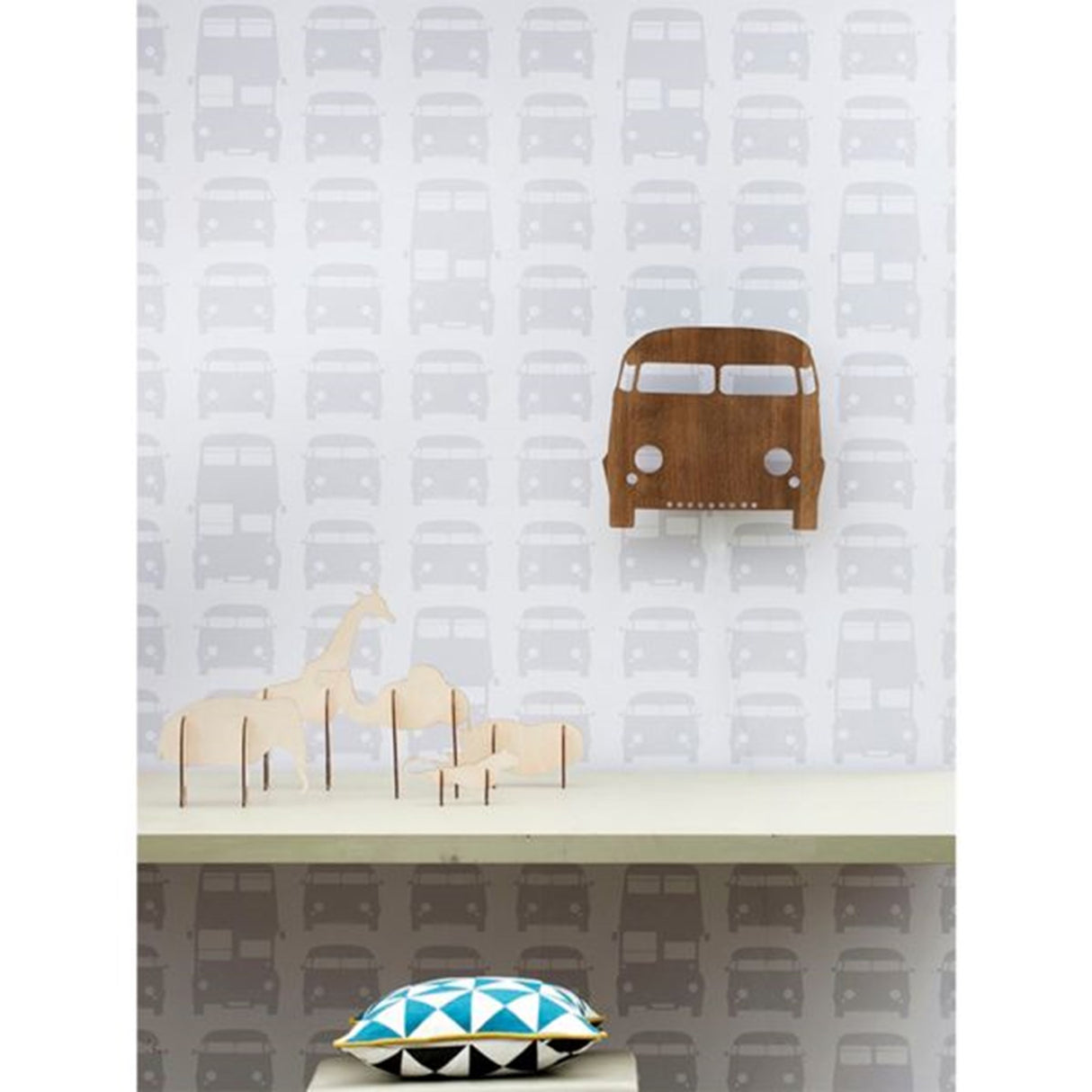 Ferm Living Lamp Car Smoked Oak