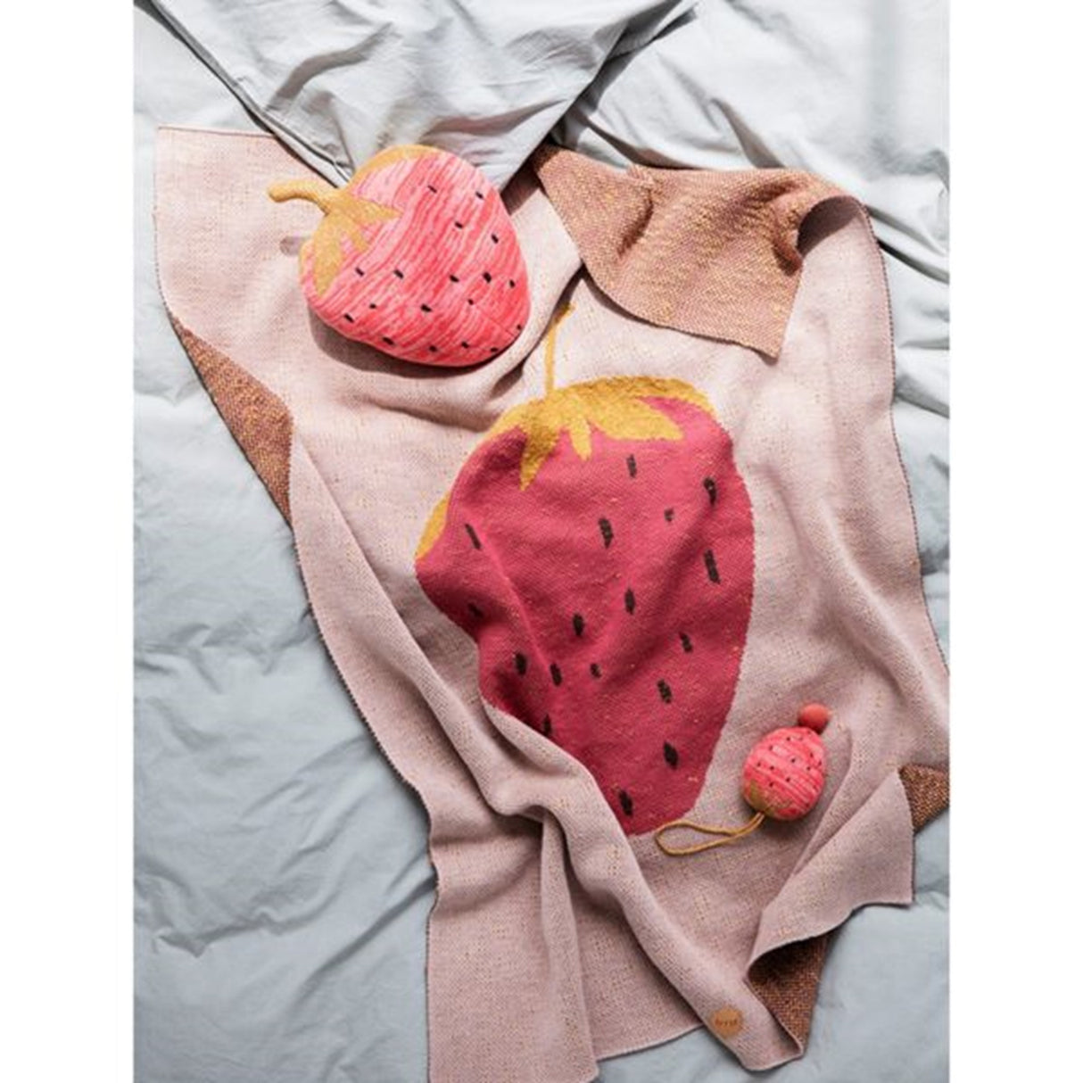 Ferm Living Blanket Strawberry