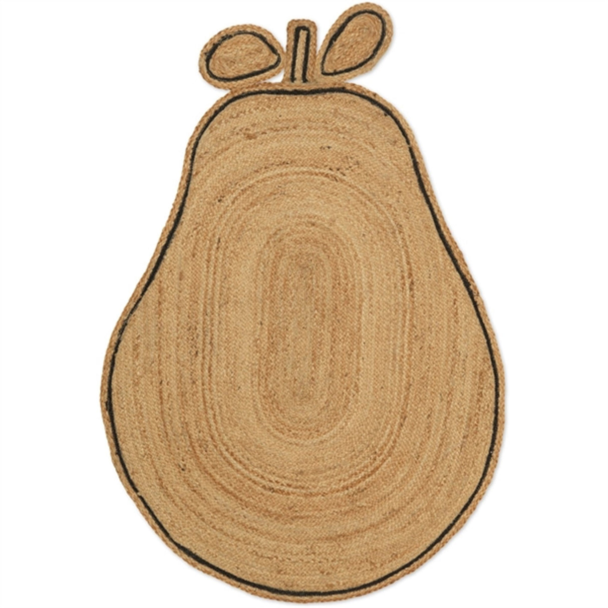 Ferm Living Pear Flätad Jute Filt Natural