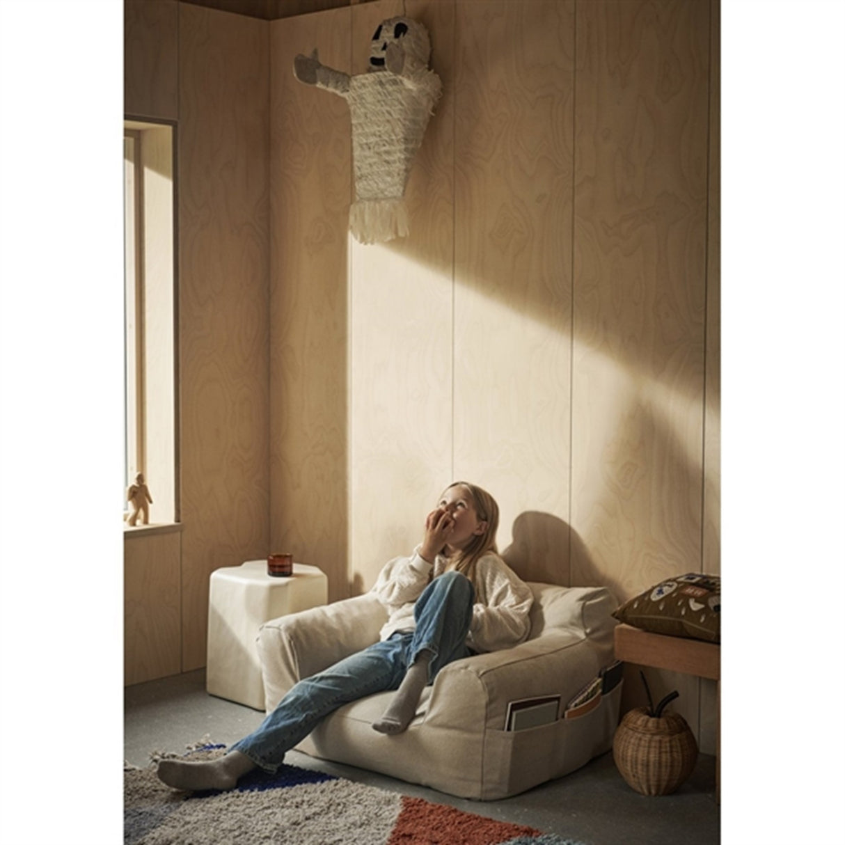 Ferm Living Billow Bean Bag Stol Off-White