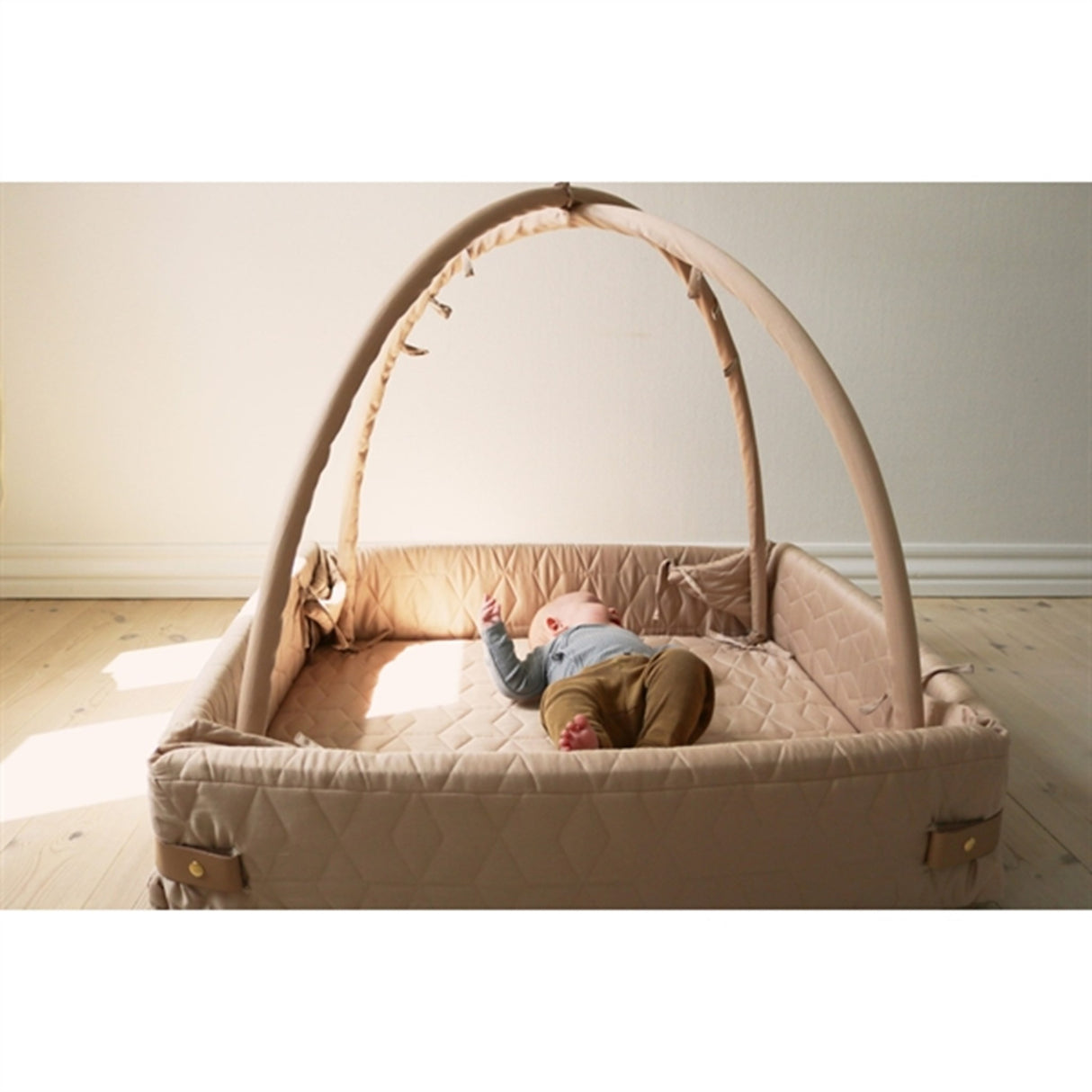 FILIBABBA Aktivitetsnest Soft Quilt Doeskin