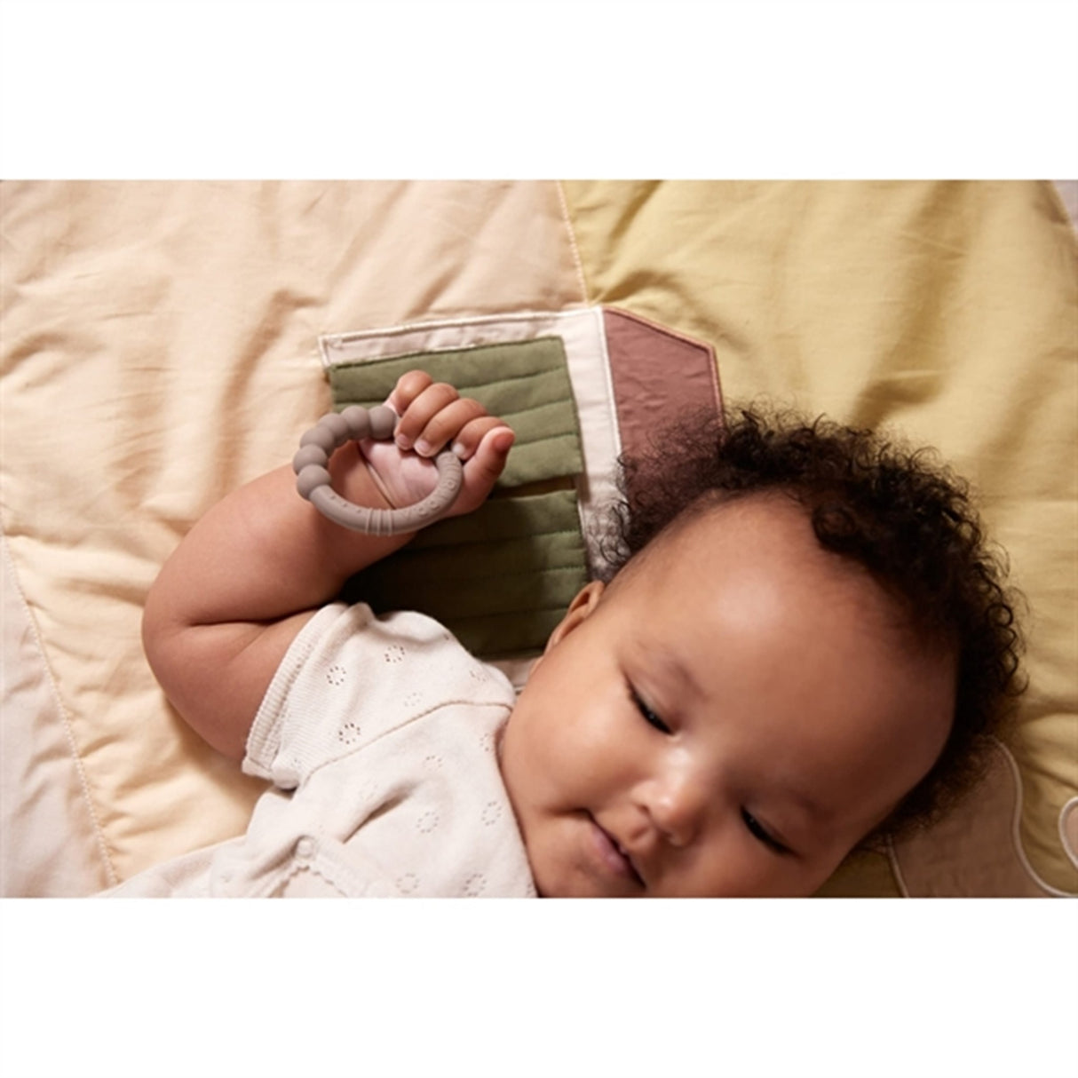 FILIBABBA Bitring 2-pack Warm Grey + Honey Gold