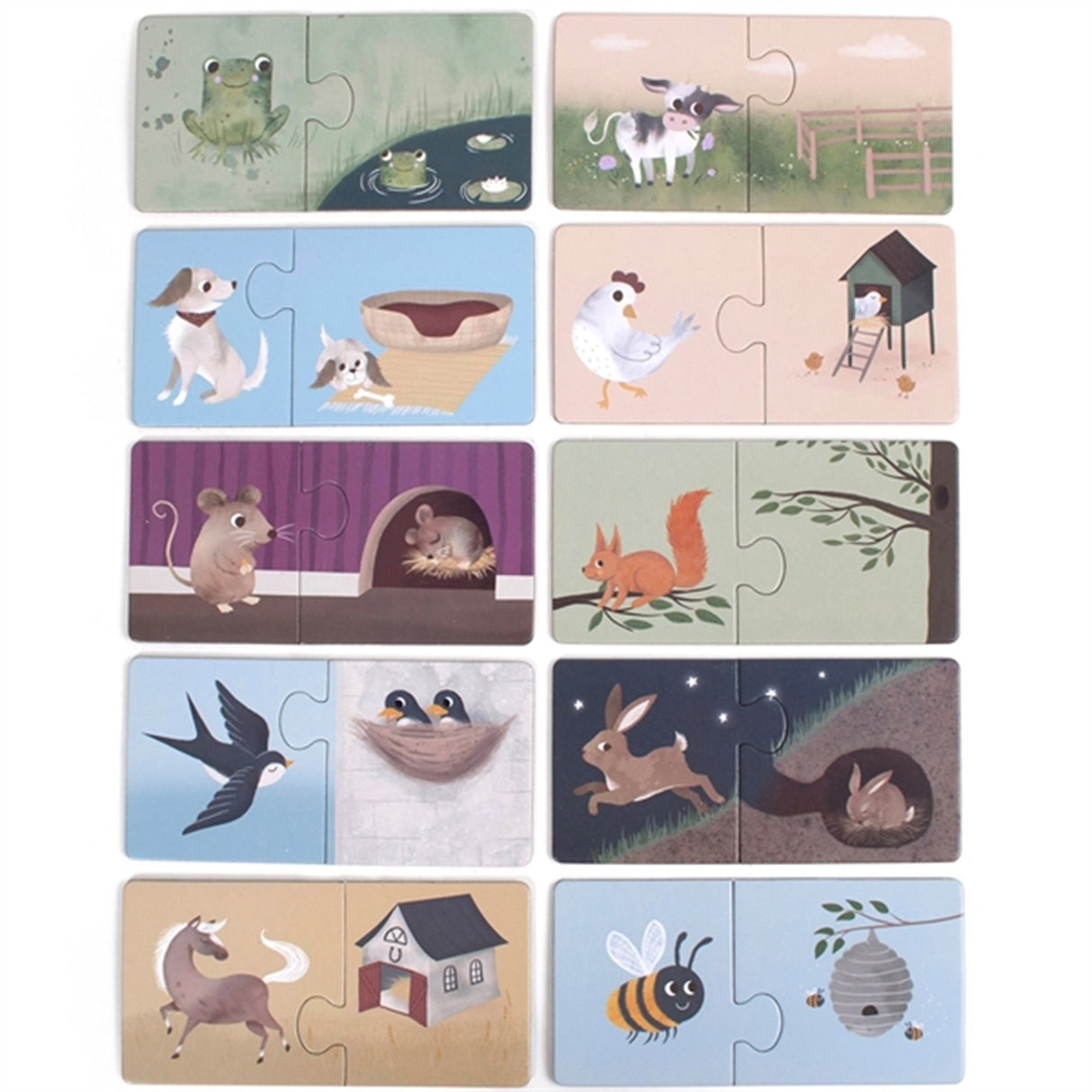 FILIBABBA Pussel Hvor Bor Jeg?