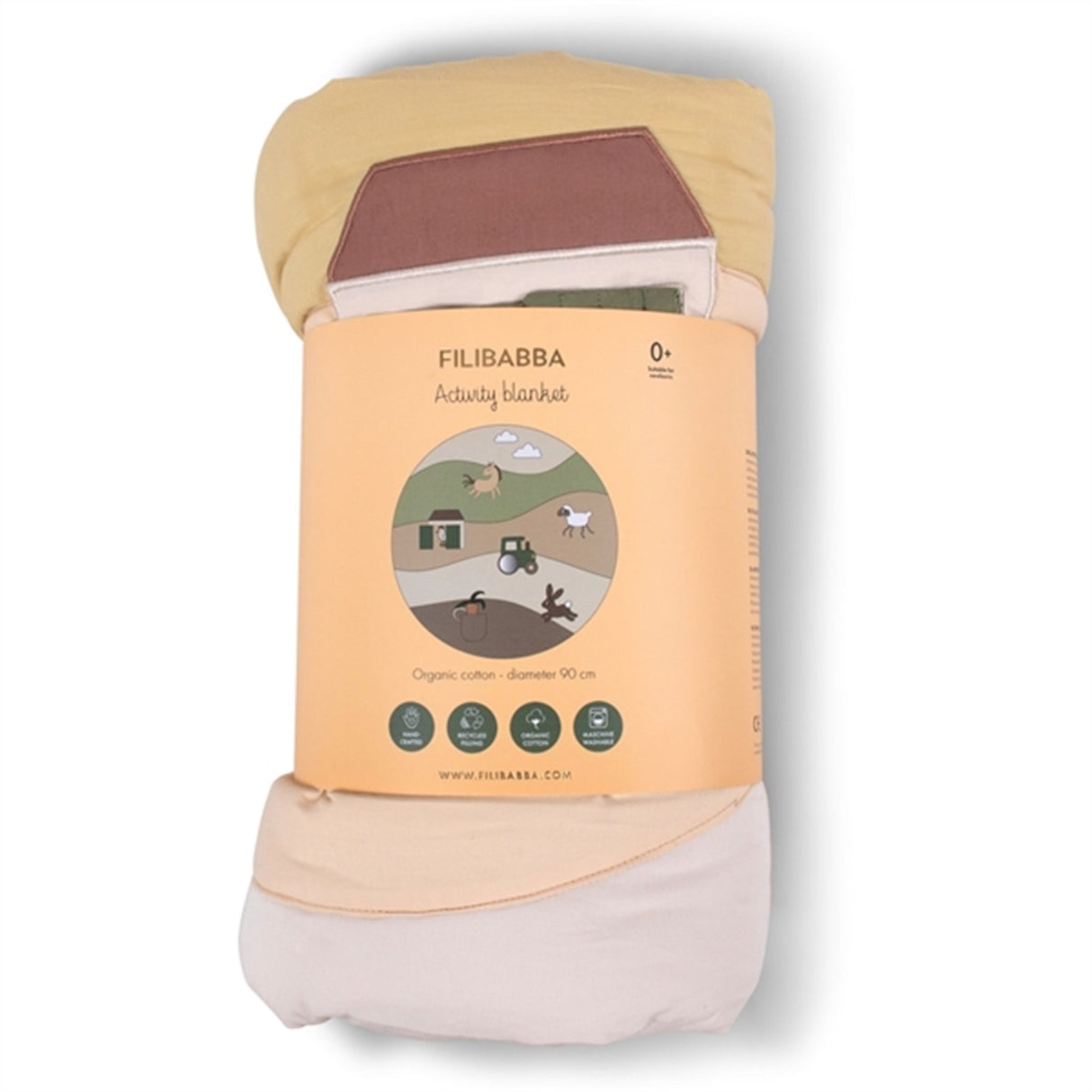 FILIBABBA Aktivitetsfilt Min Store Bondegård