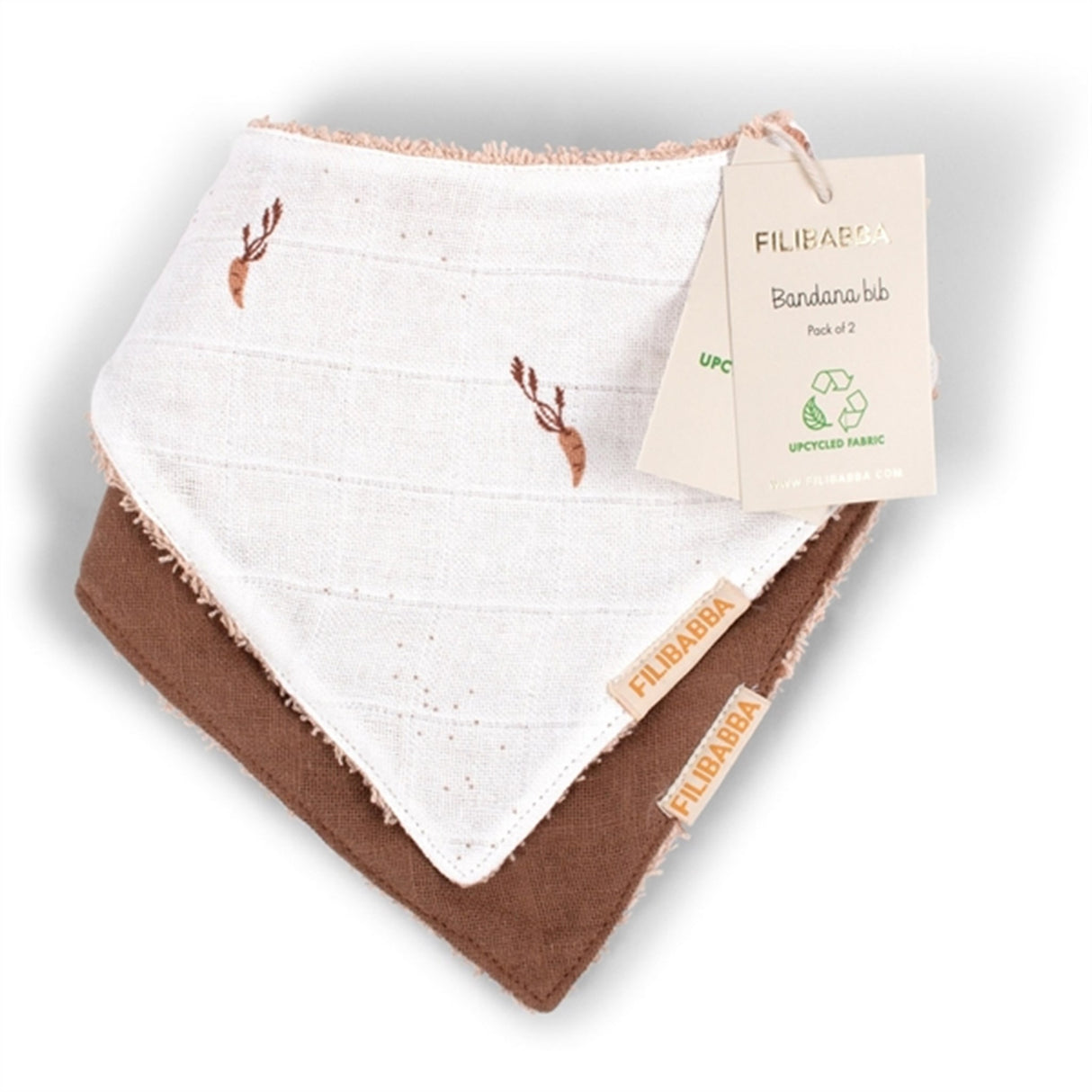 FILIBABBA Haklapp 2-pack Carrot Thief