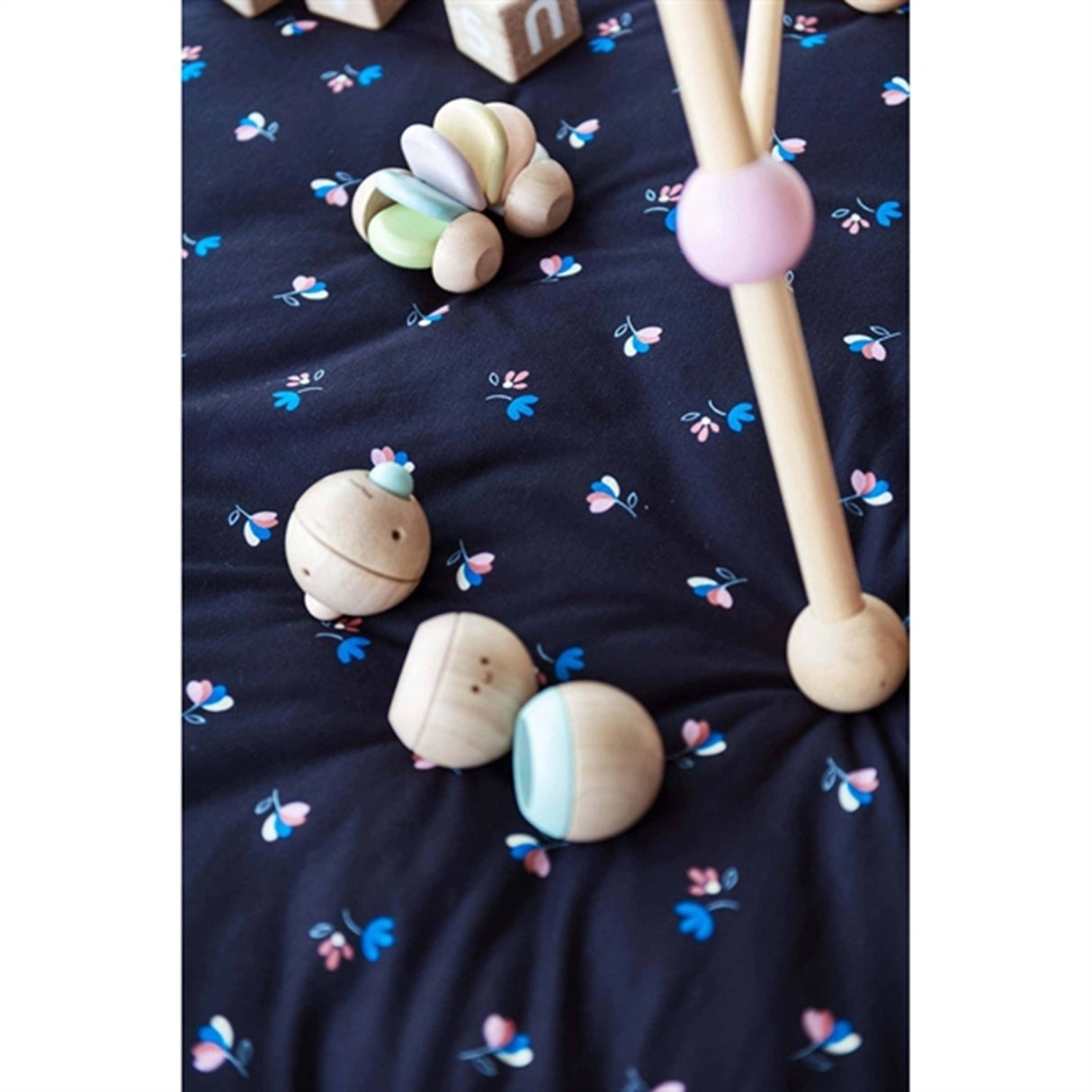 Play&Go 3-i-1 Lekmatta Soft Flowers