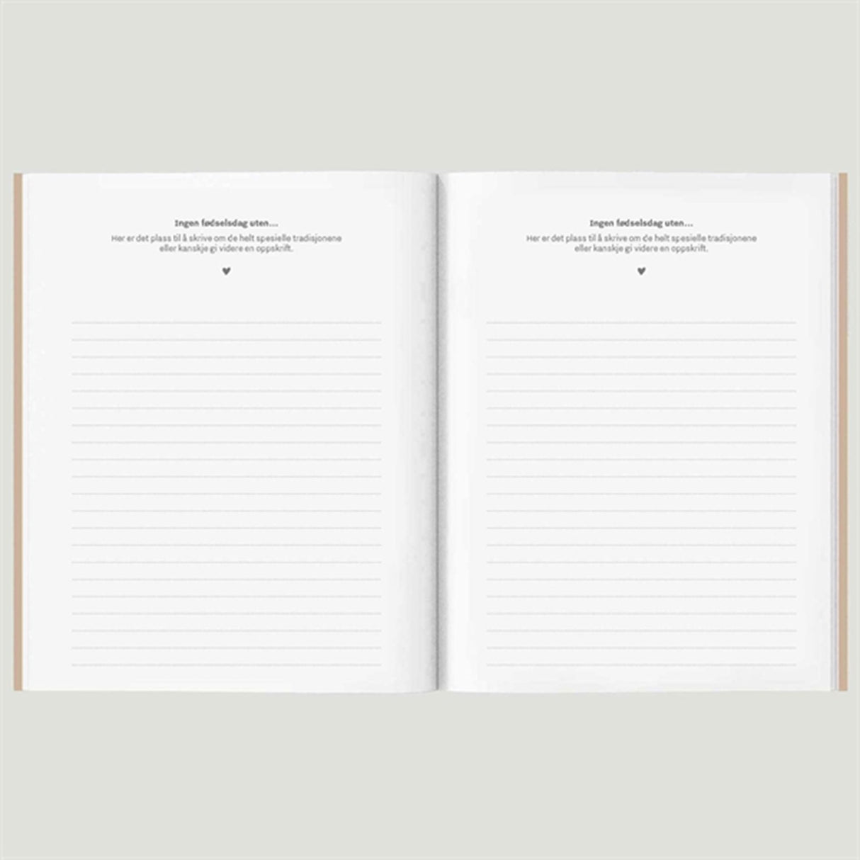 WITHWHITE Fødselsdagsbogen Norsk