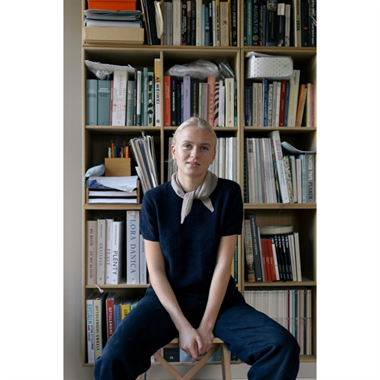 HOLMM Toast Foty Cashmere Stickat Halsduk