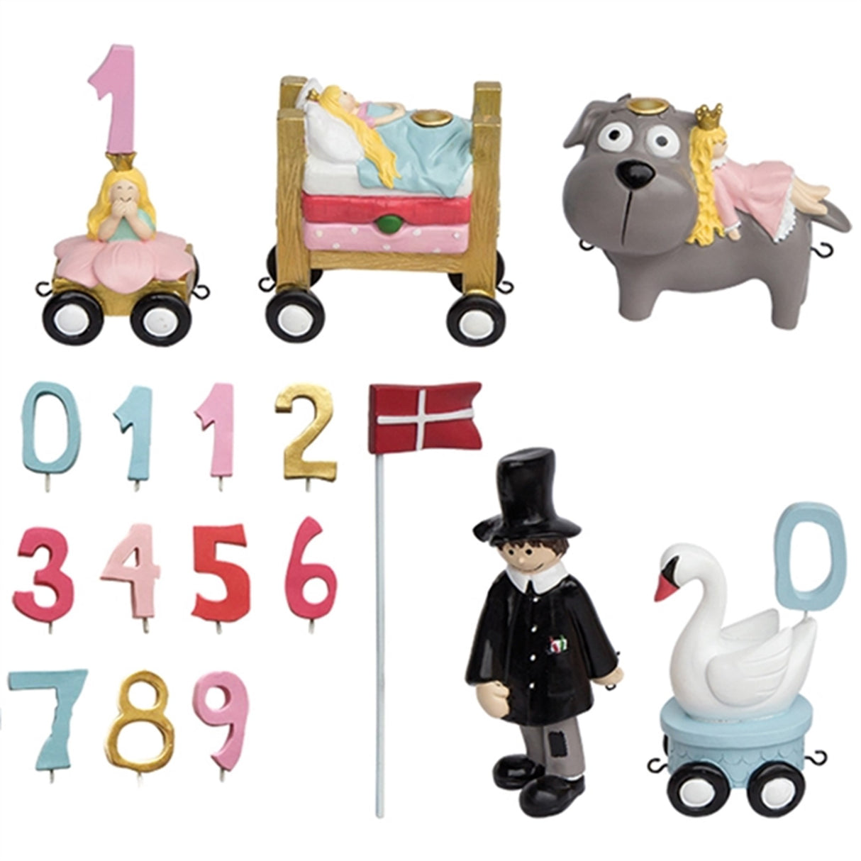 Kids by Friis Födelsedagståg Äventyr Prinsessa