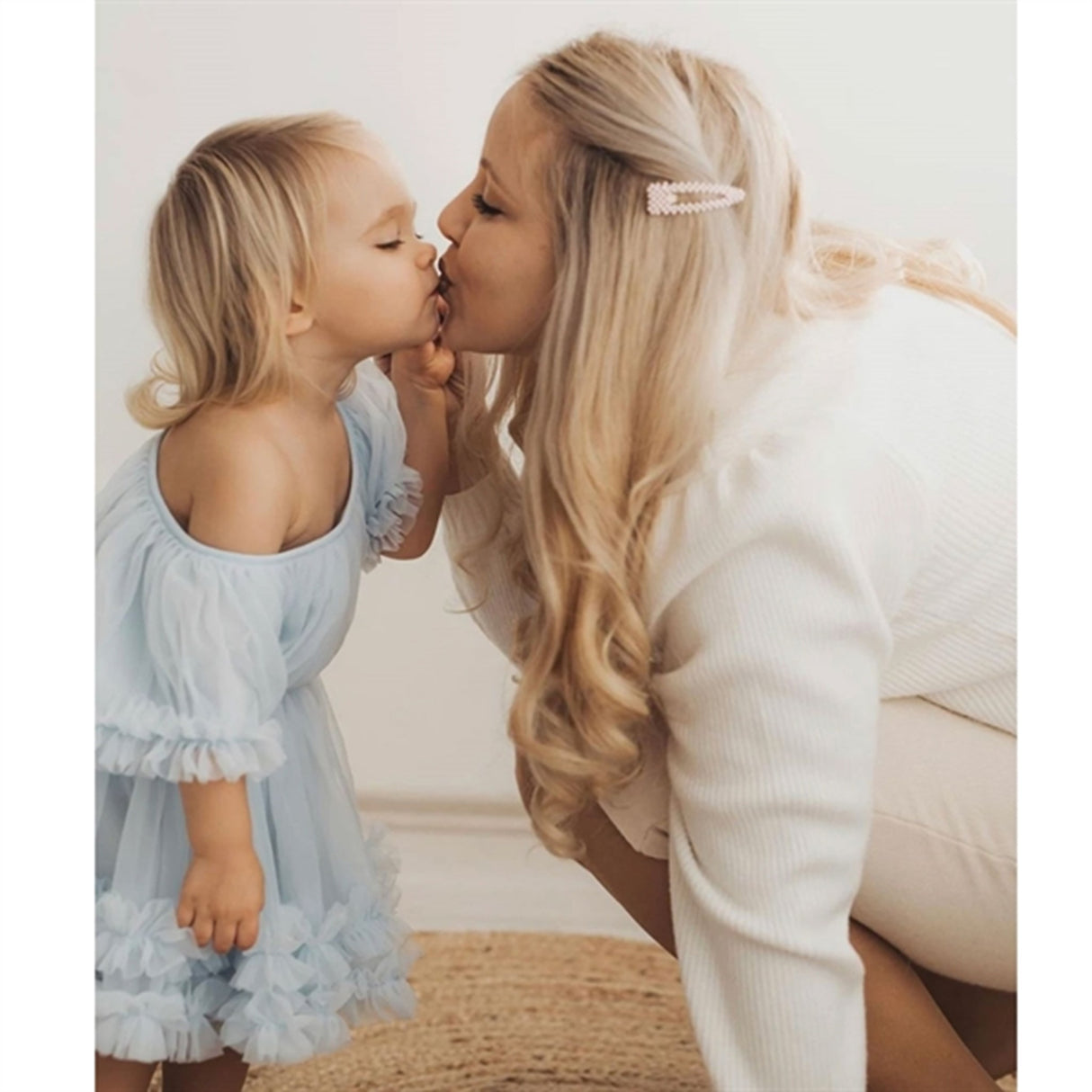 Dolly by Le Petit Frilly Klänning Light Blue