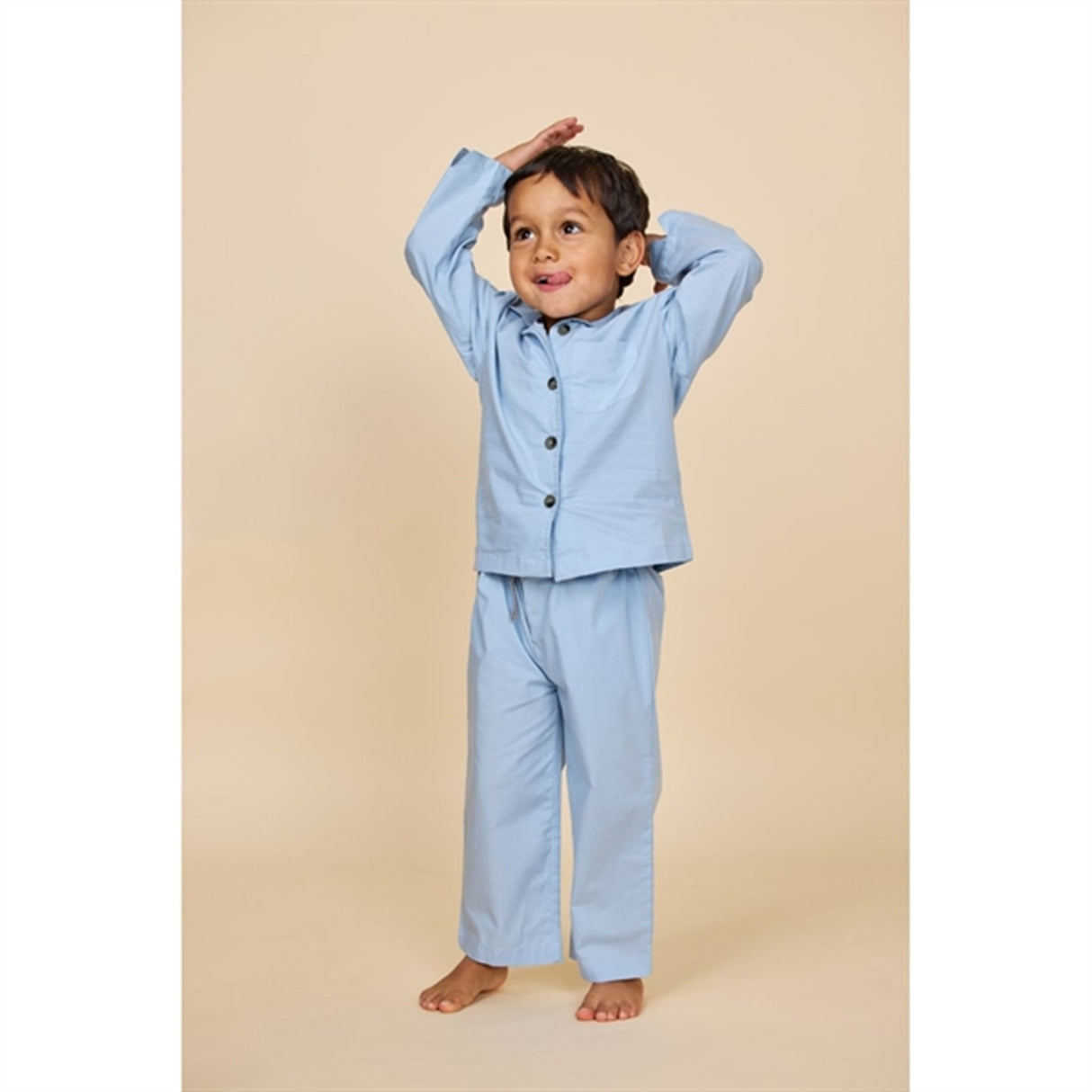 Copenhagen Colors Dusty Blue 2-Pack Pyjamasset