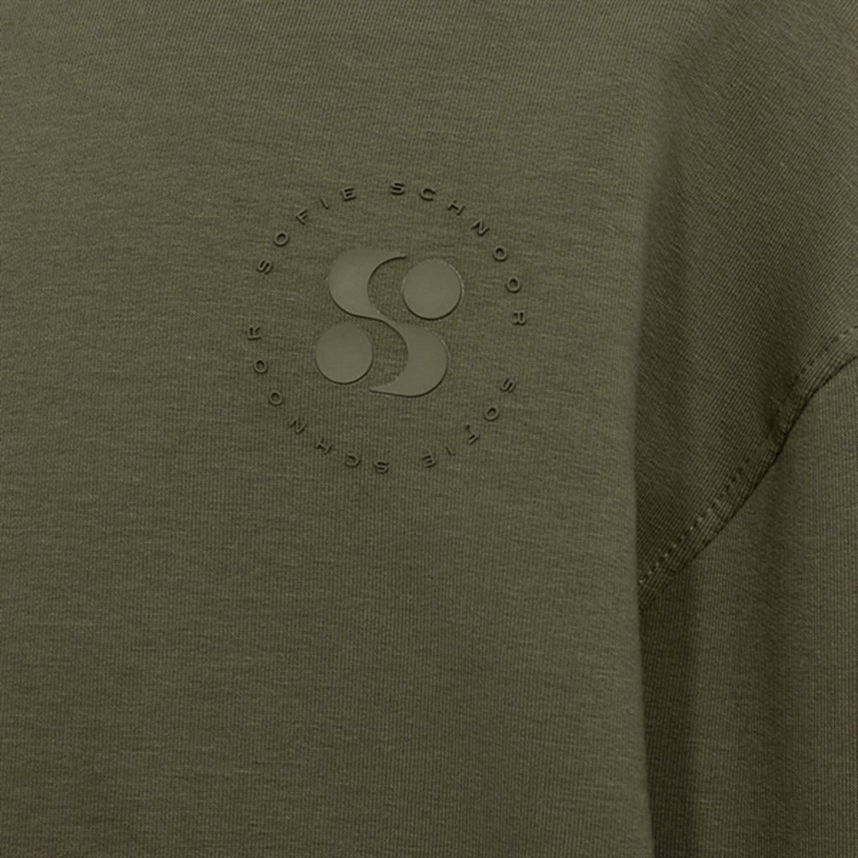 Sofie Schnoor Army Green Sweatshirt