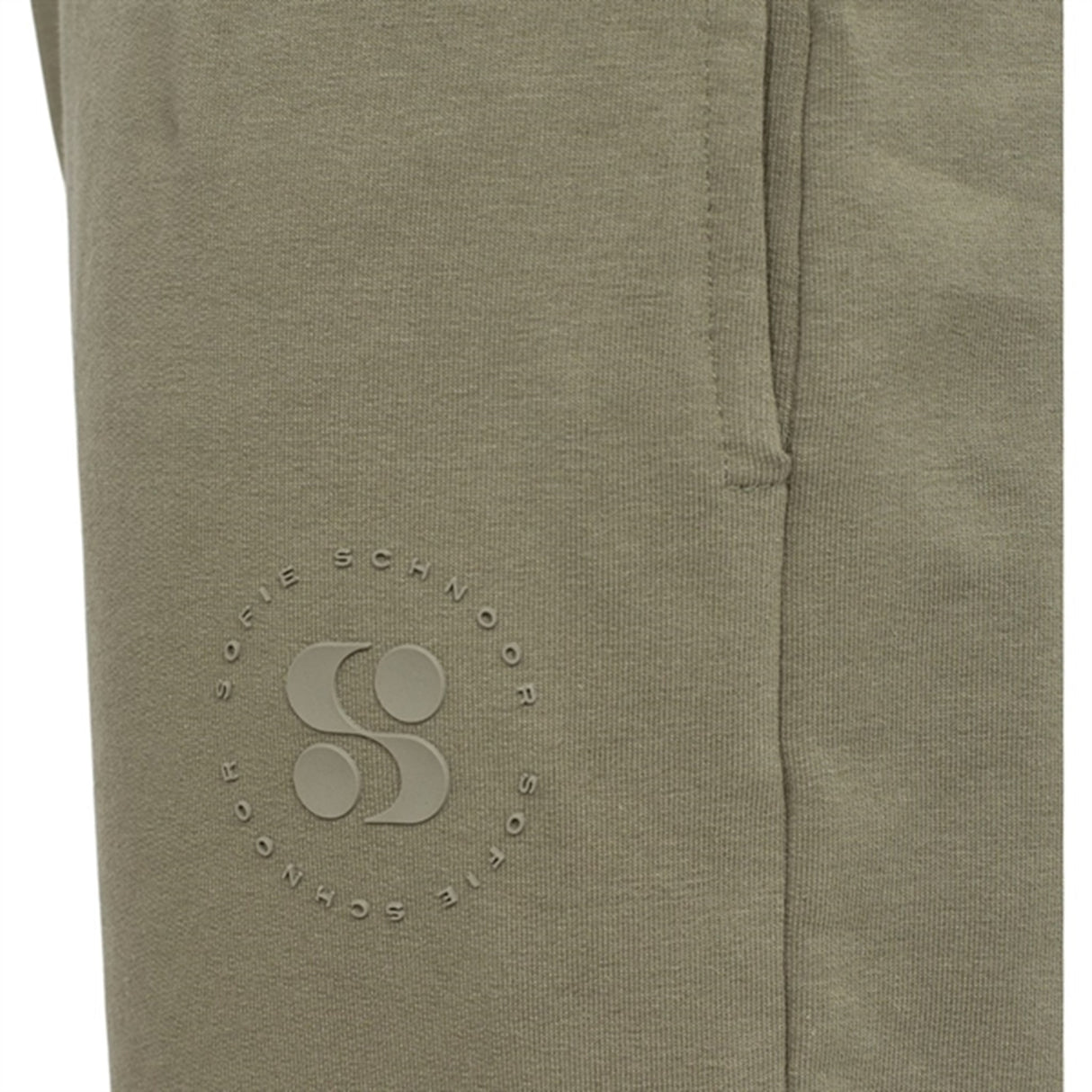Sofie Schnoor Army Green Sweatpants