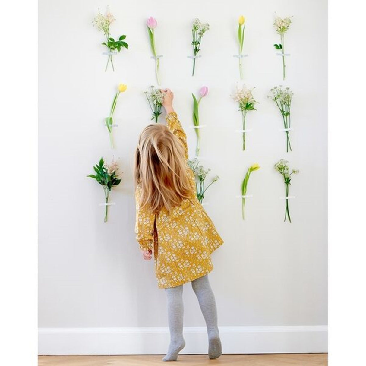 GObabyGO Antislip Strumpbyxor Grey Melange