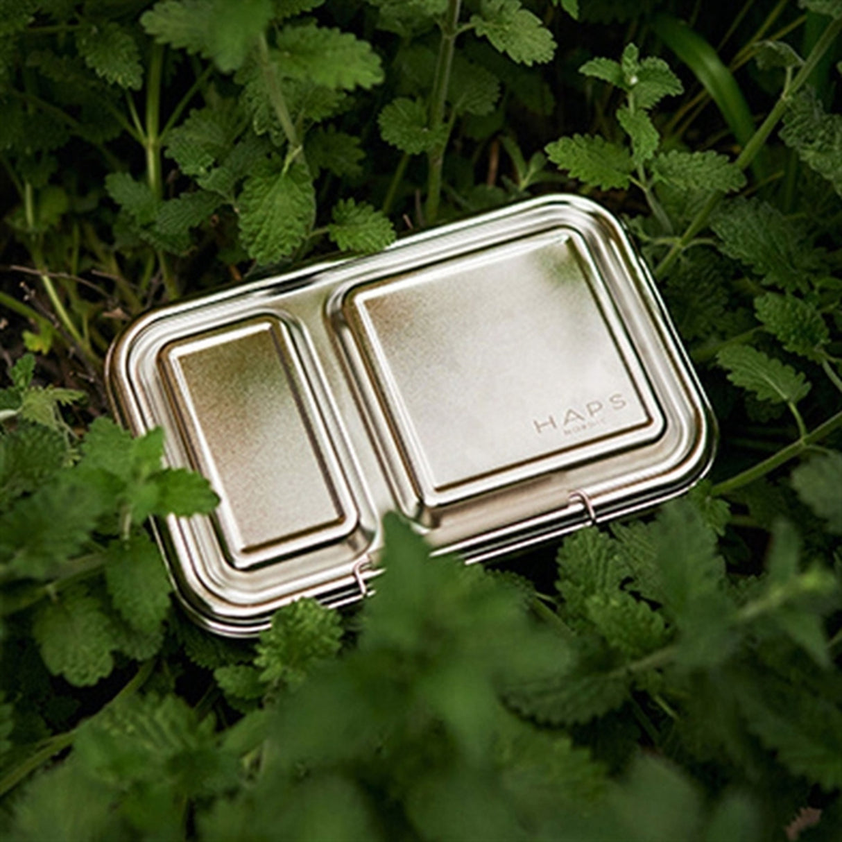 Haps Nordic Madkasse Stor Steel