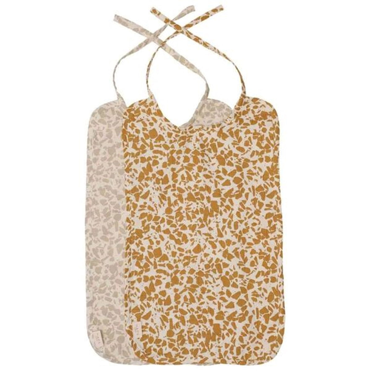 Haps Nordic Sui Haklapp Muslin 2-pack Terrazzo Neutral
